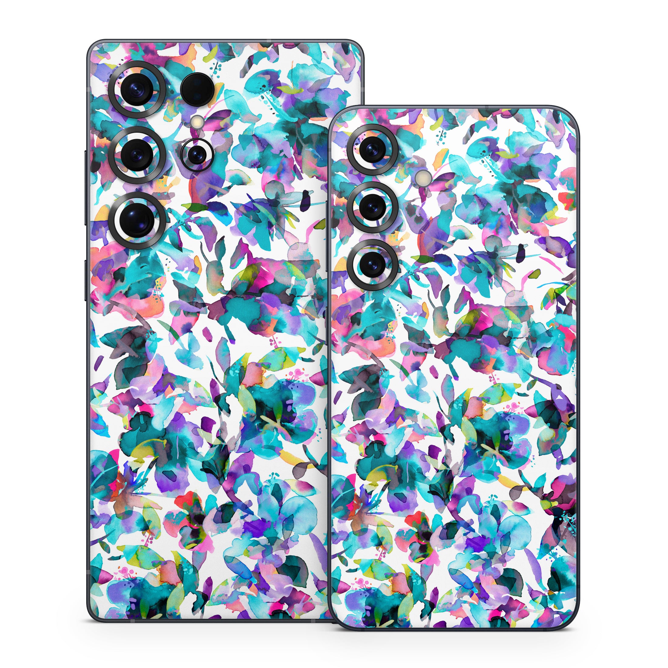Aquatic Flowers - Samsung Galaxy S25 Skin