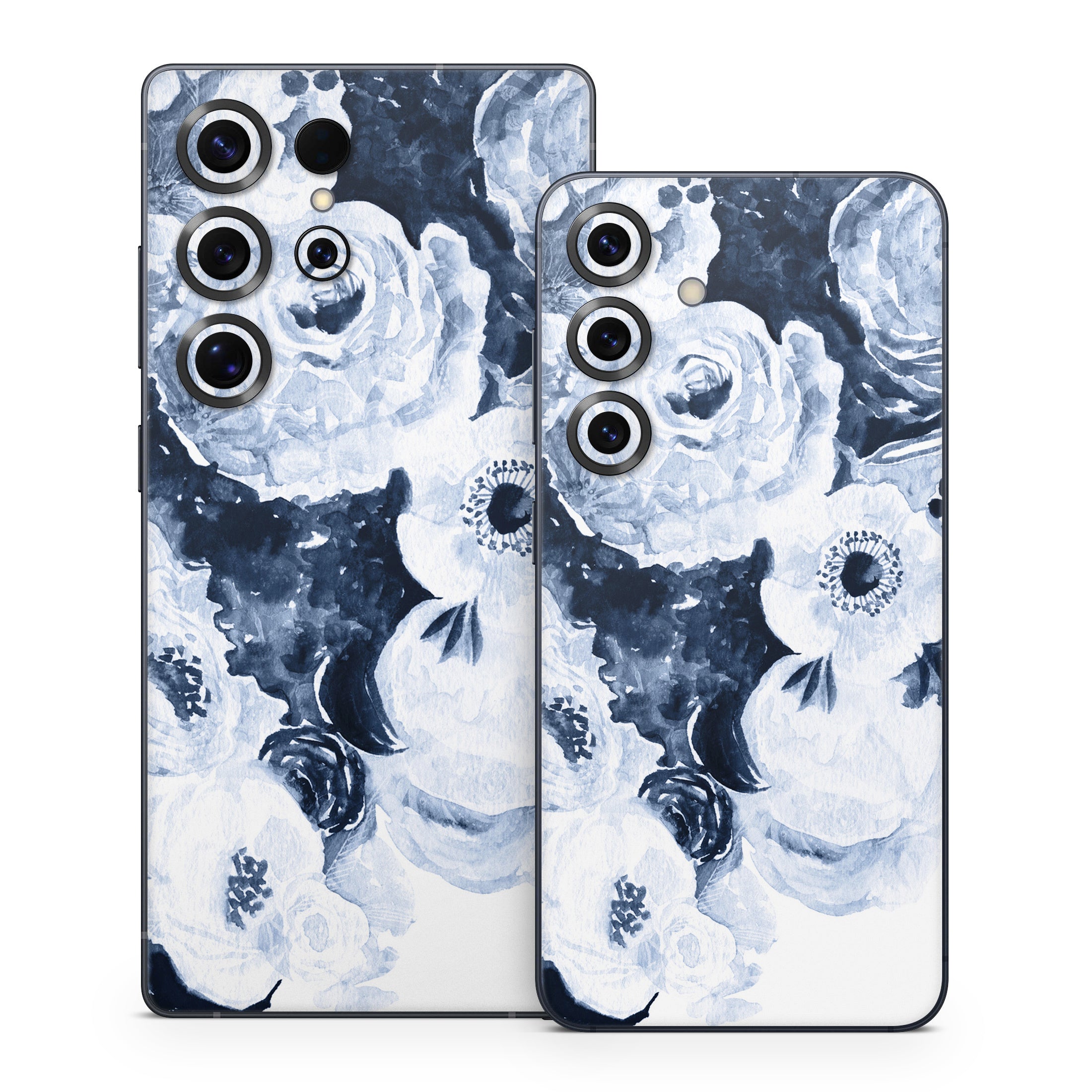 Blue Blooms - Samsung Galaxy S25 Skin