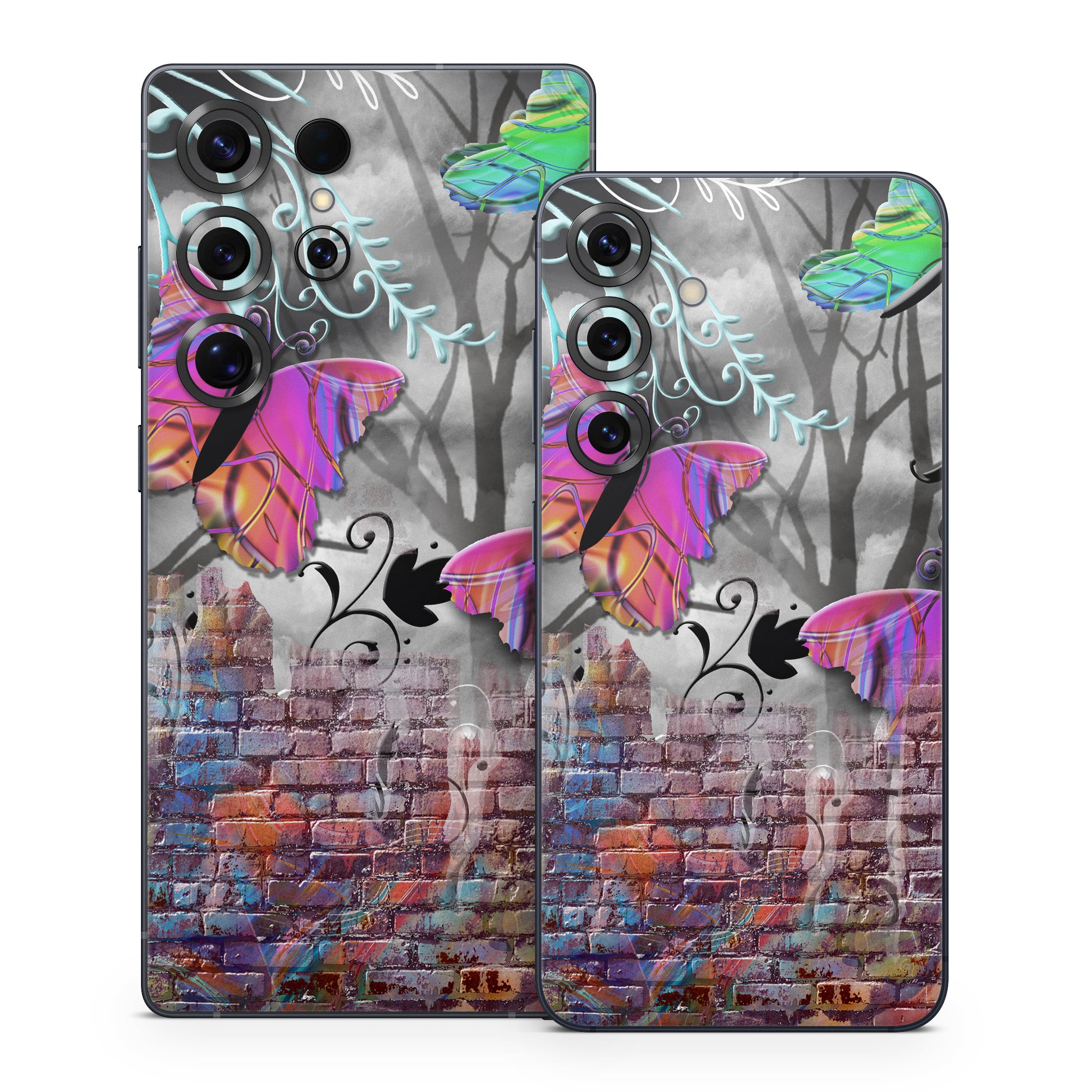 Butterfly Wall - Samsung Galaxy S25 Skin