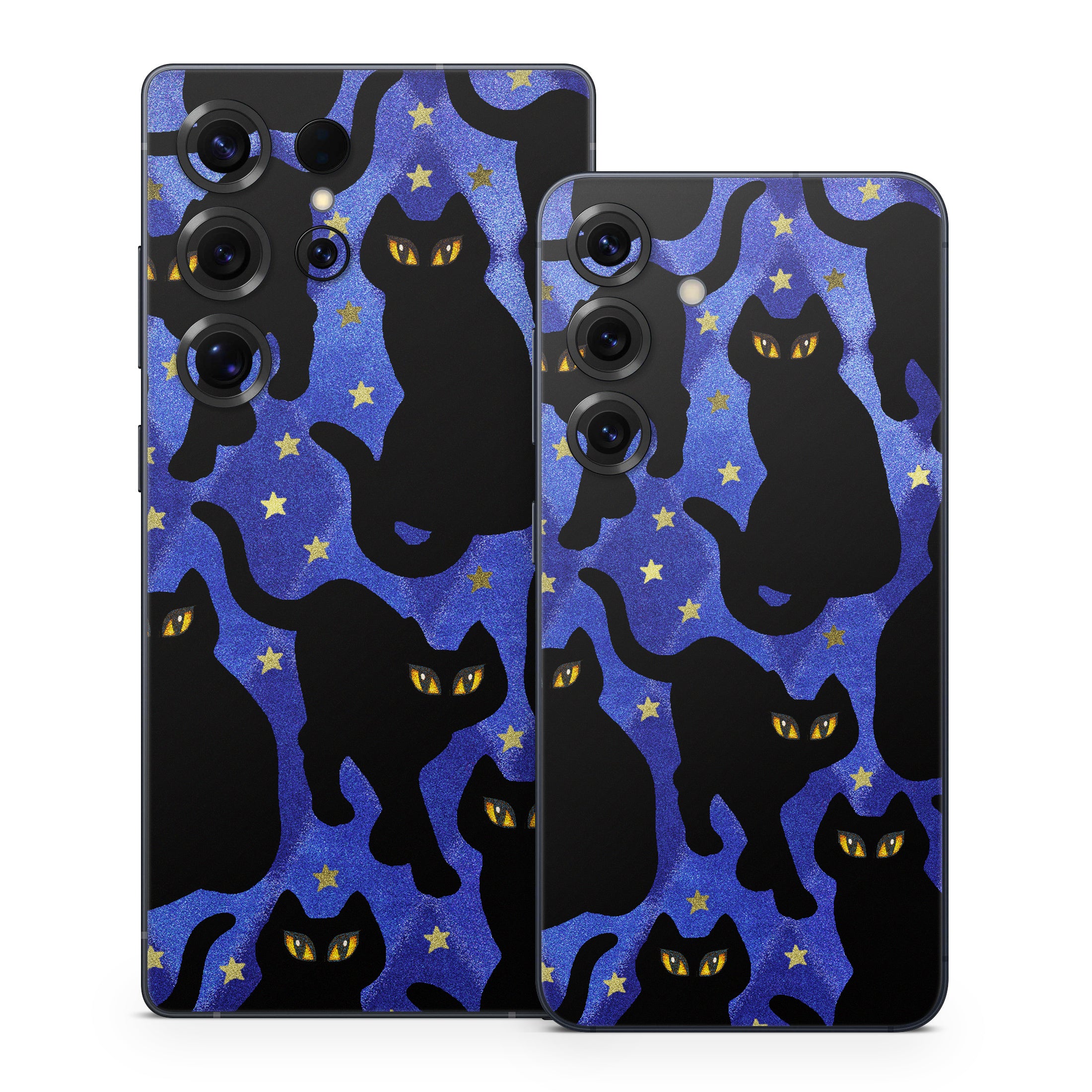 Cat Silhouettes - Samsung Galaxy S25 Skin