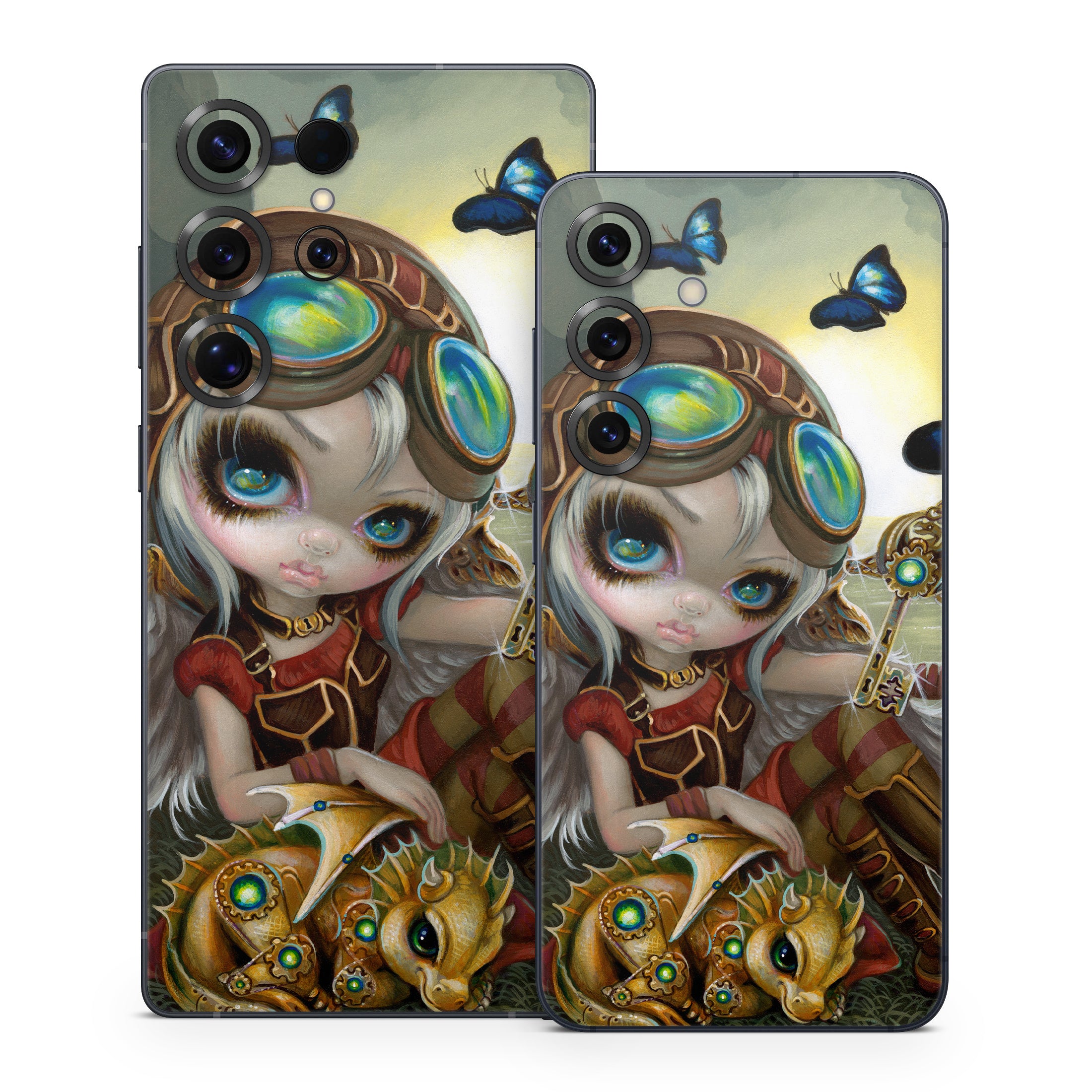 Clockwork Dragonling - Samsung Galaxy S25 Skin
