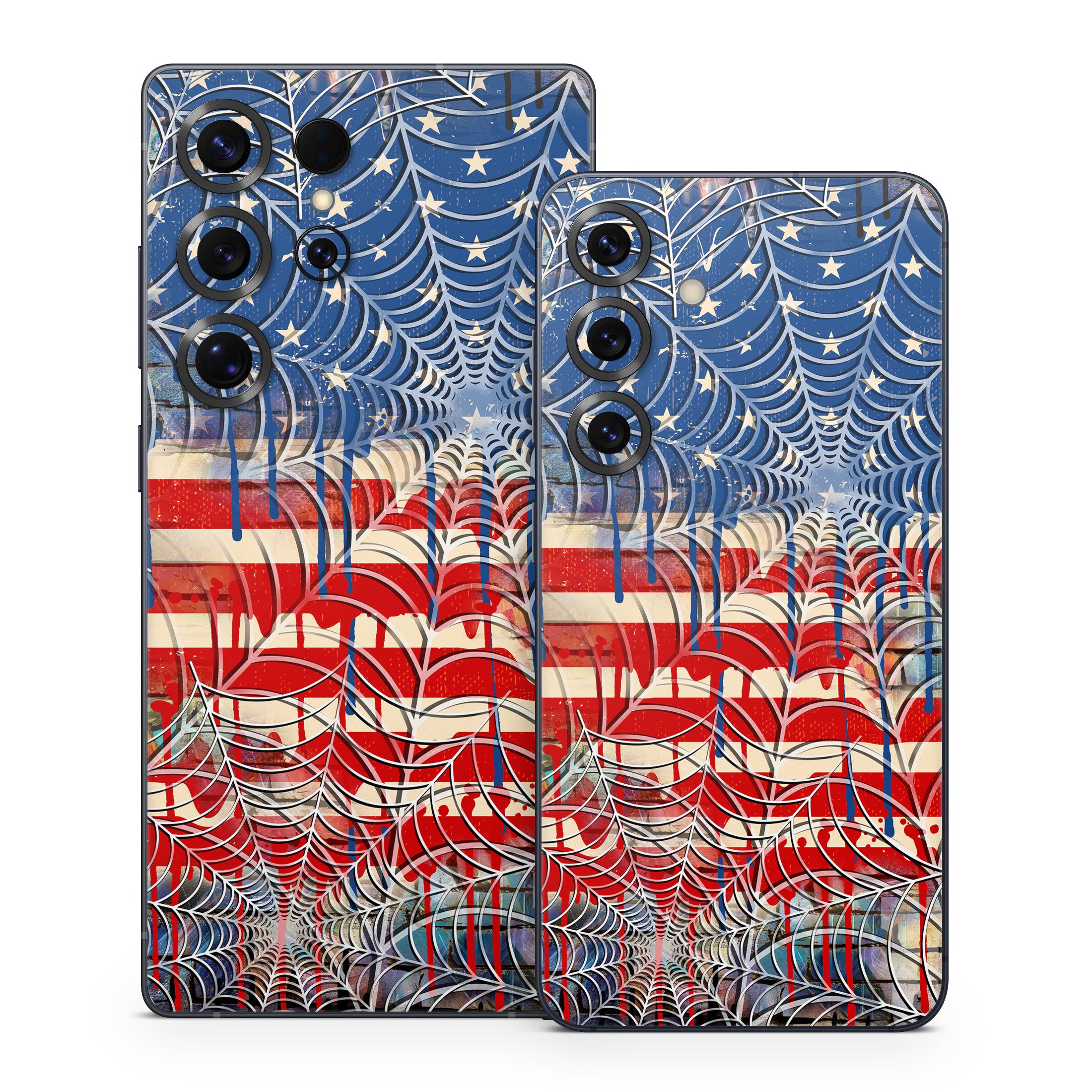 Cobweb Flag - Samsung Galaxy S25 Skin