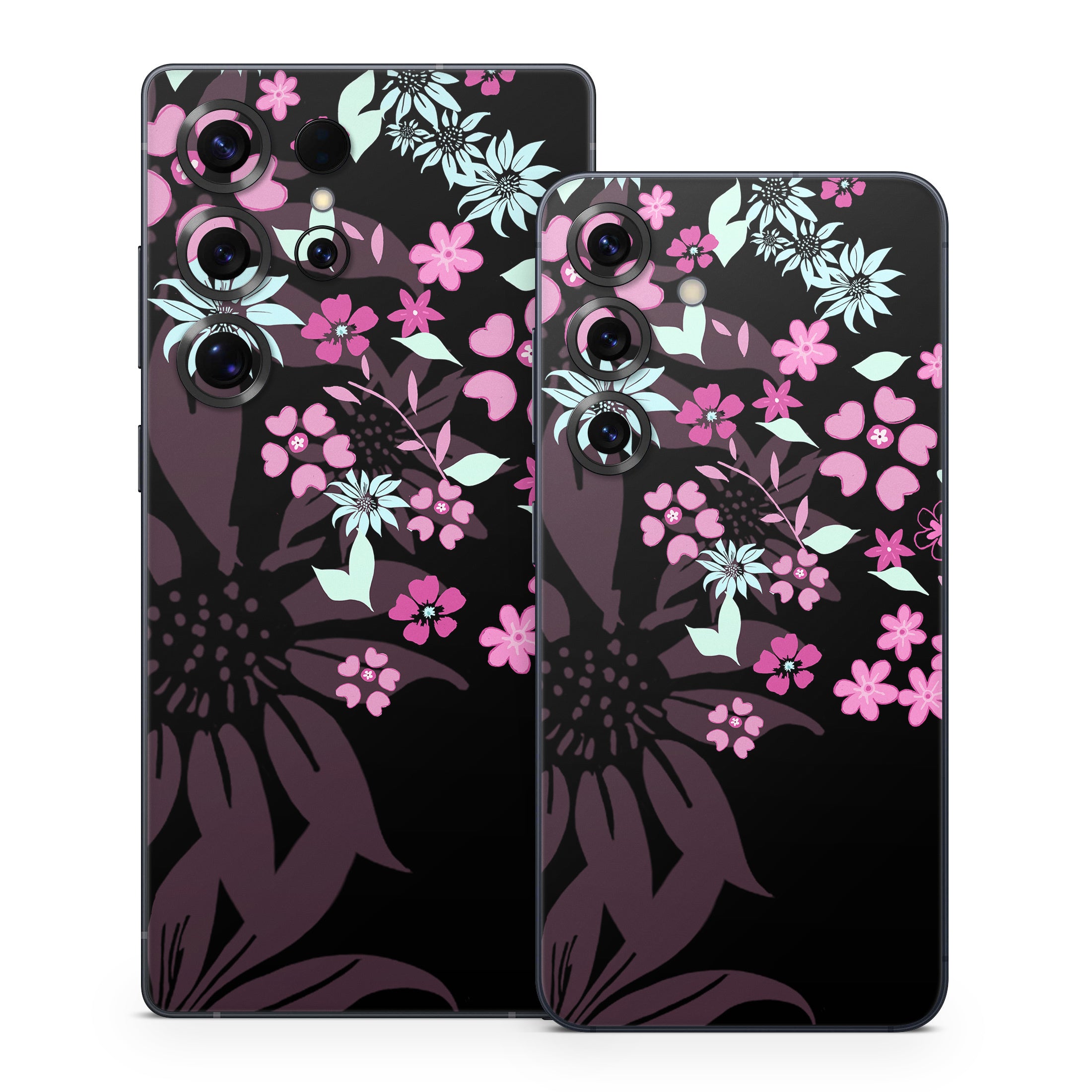 Dark Flowers - Samsung Galaxy S25 Skin