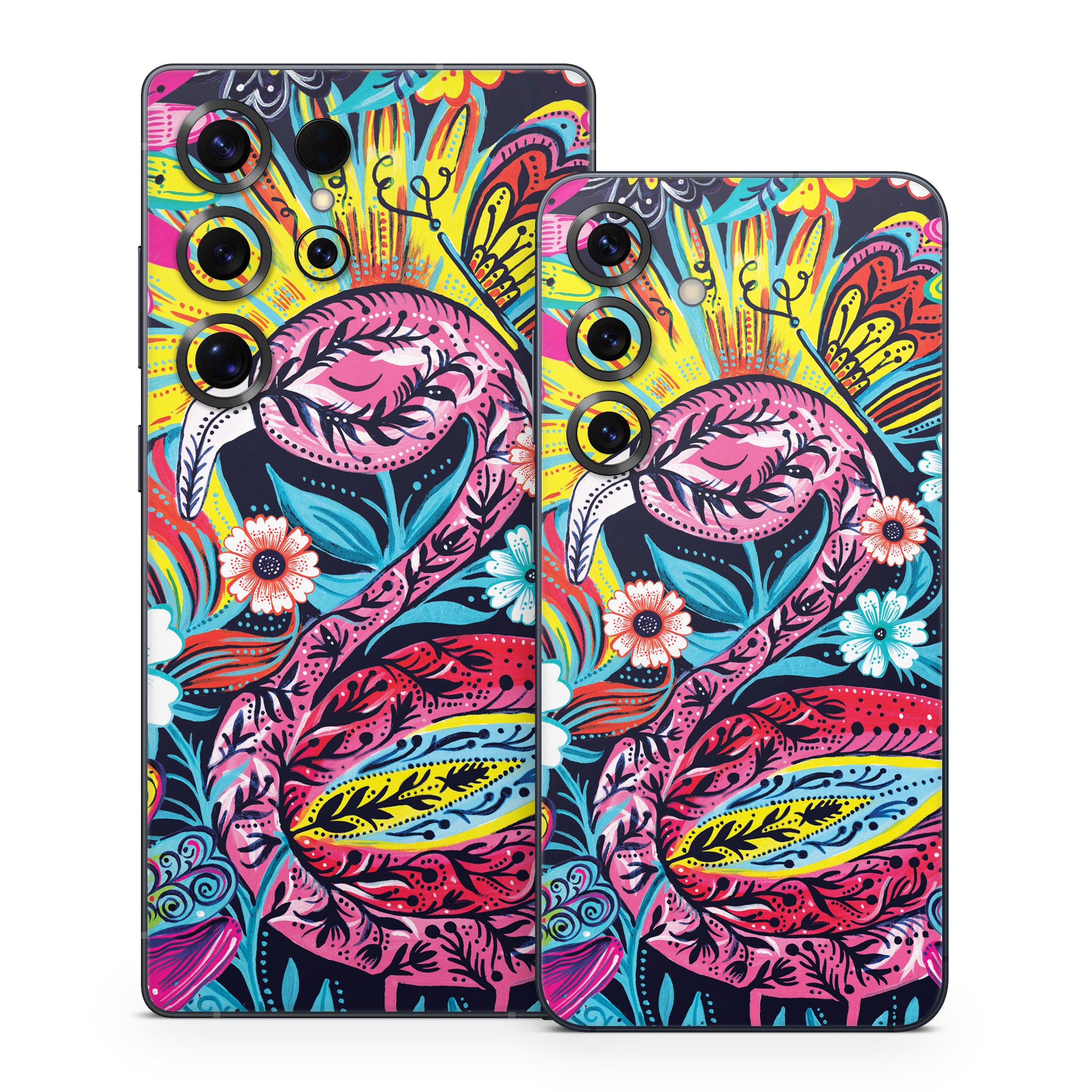 Flashy Flamingo - Samsung Galaxy S25 Skin