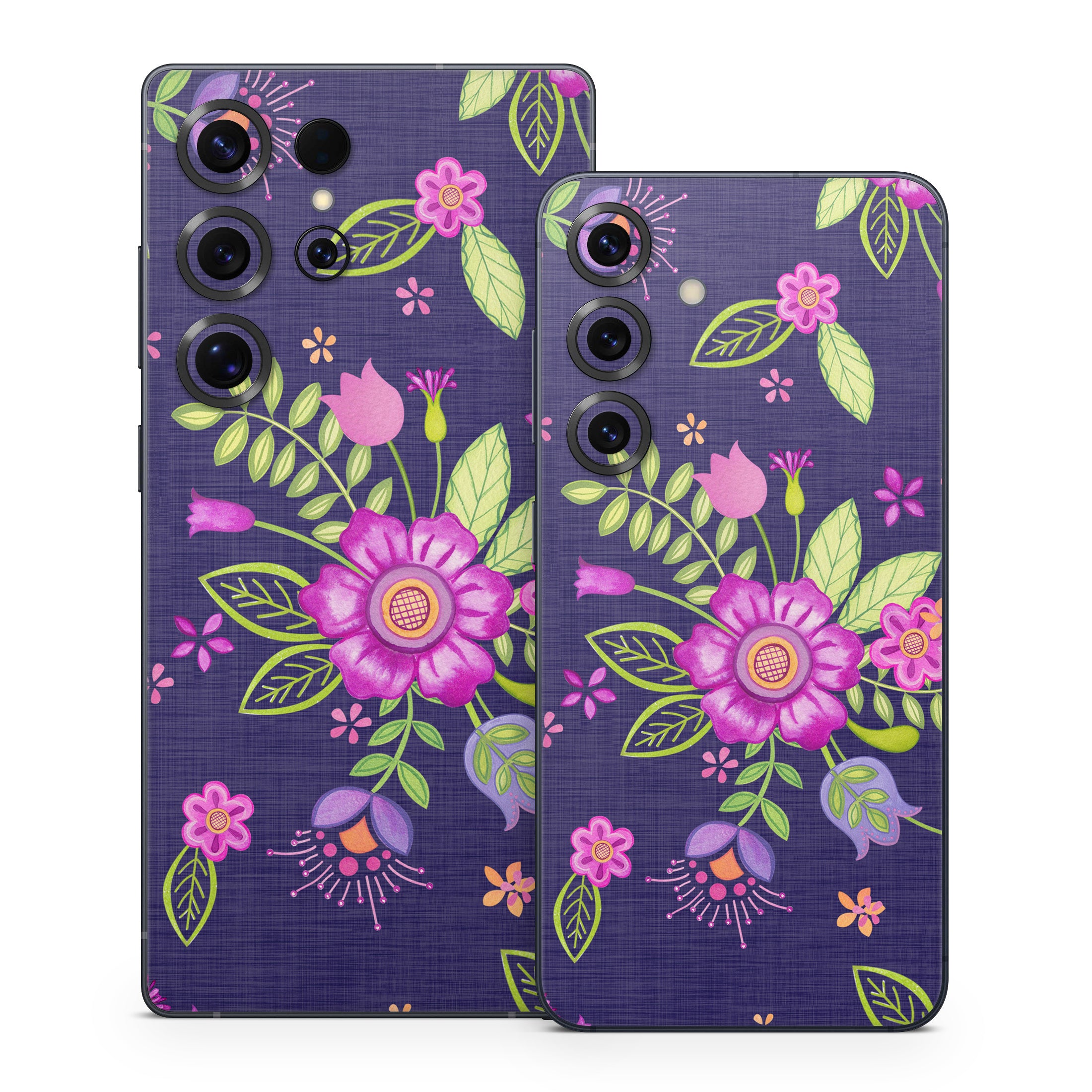 Folk Floral - Samsung Galaxy S25 Skin