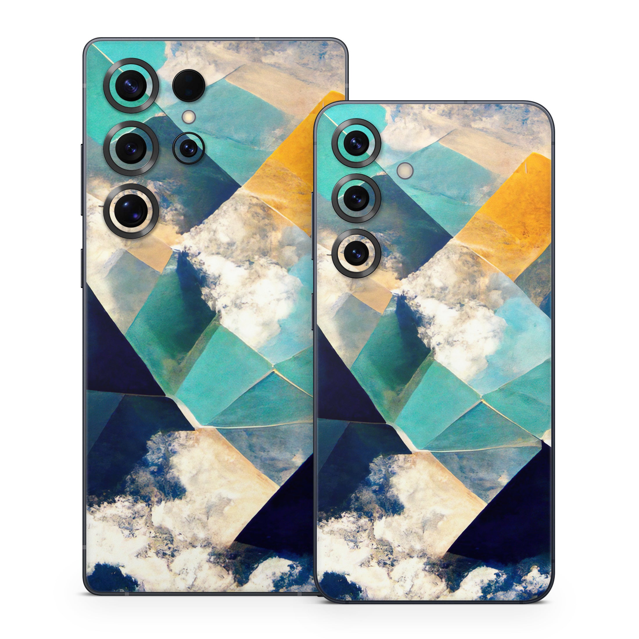 Gold Clouds - Samsung Galaxy S25 Skin
