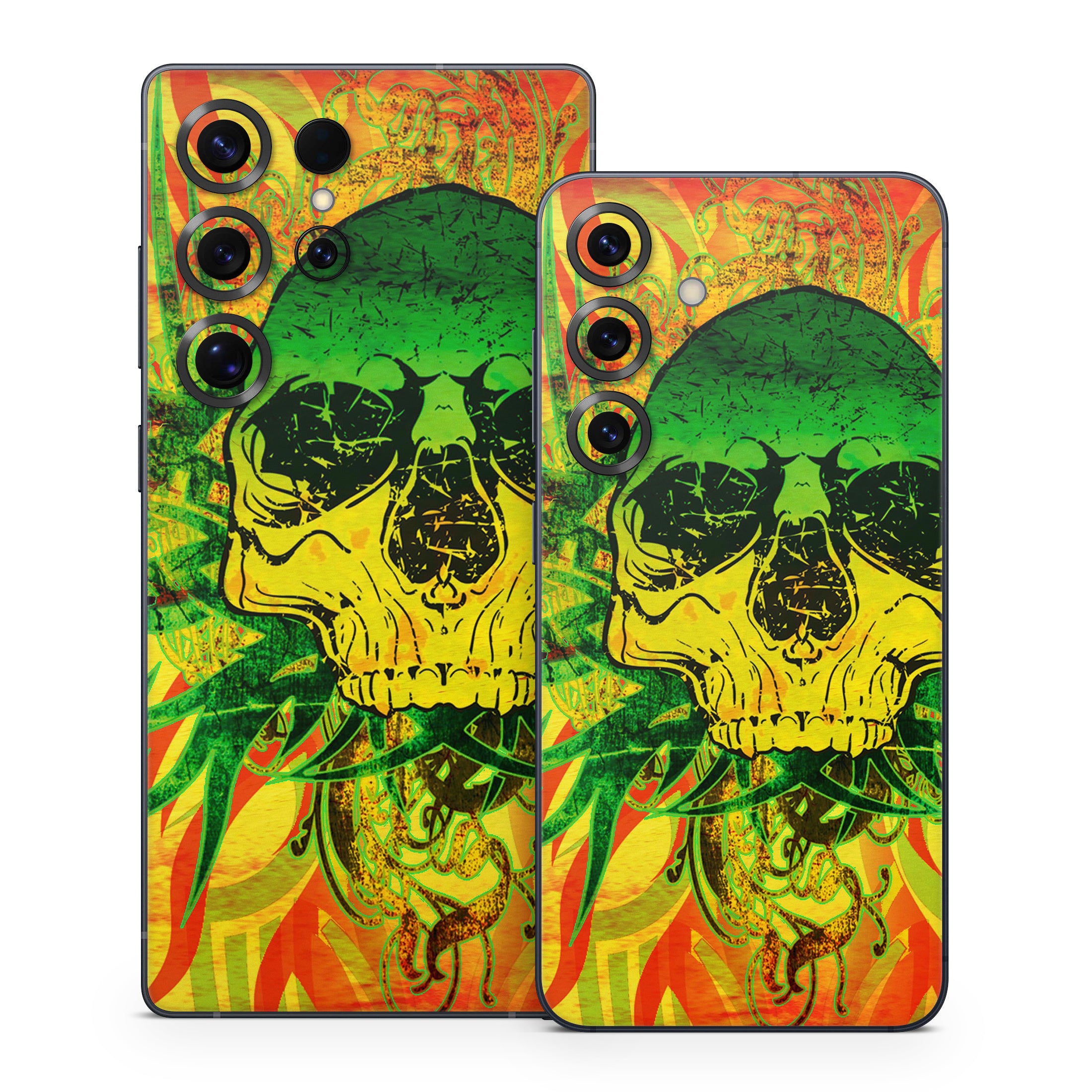 Hot Tribal Skull - Samsung Galaxy S25 Skin
