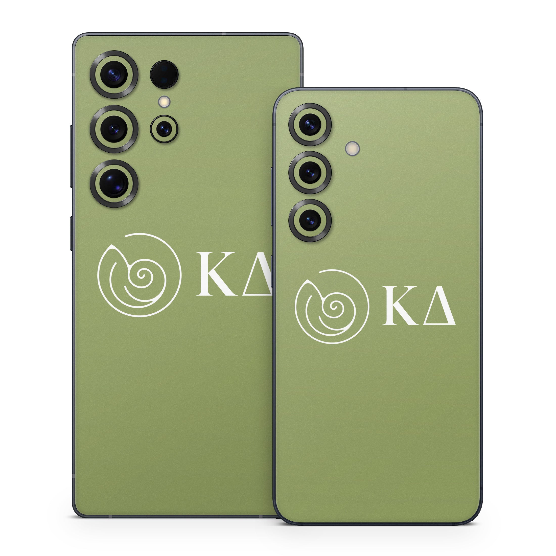 Kappa Delta Greek Letters KD Olive - Samsung Galaxy S25 Skin