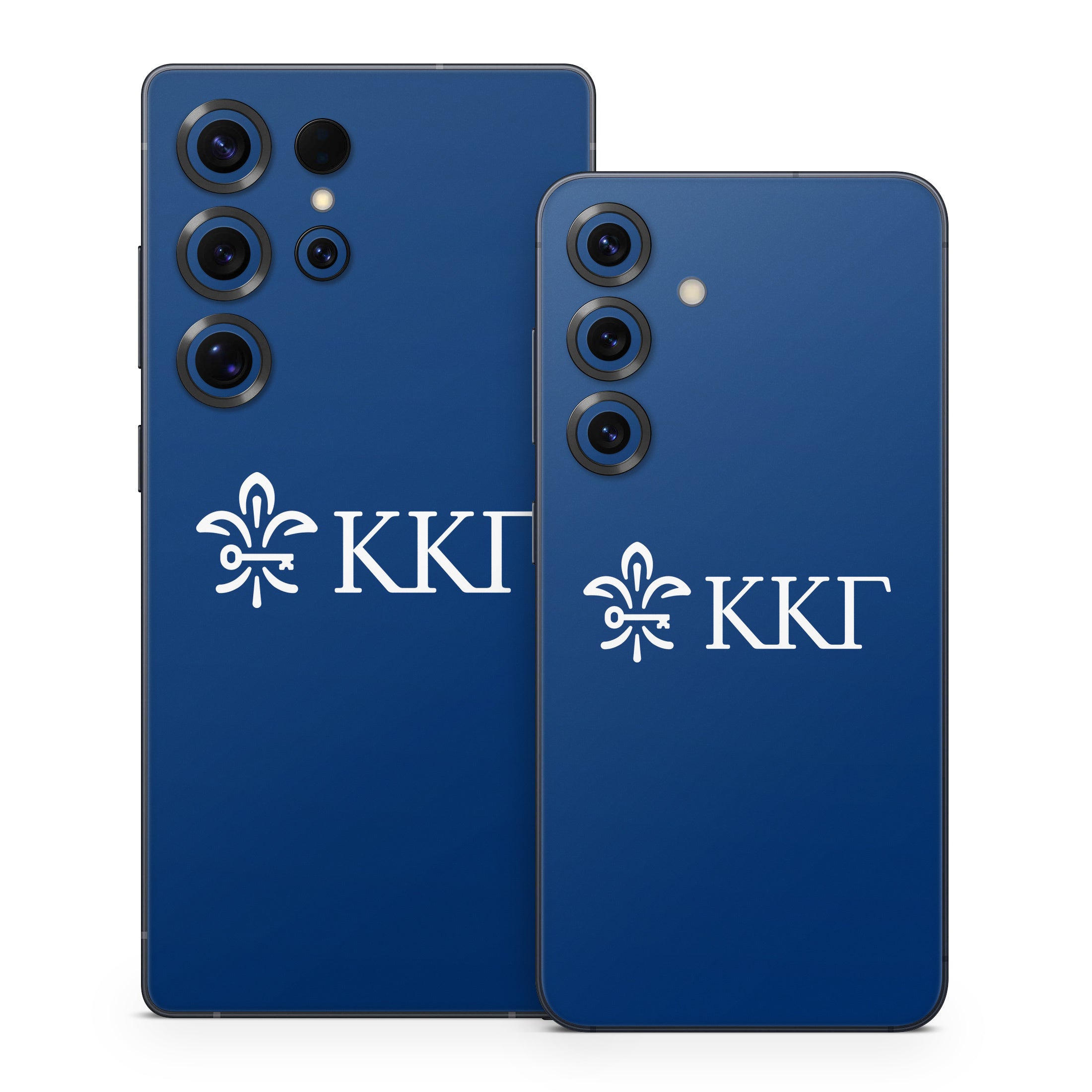 Kappa Kappa Gamma Letterkey Horizontal Kappa Blue - Samsung Galaxy S25 Skin
