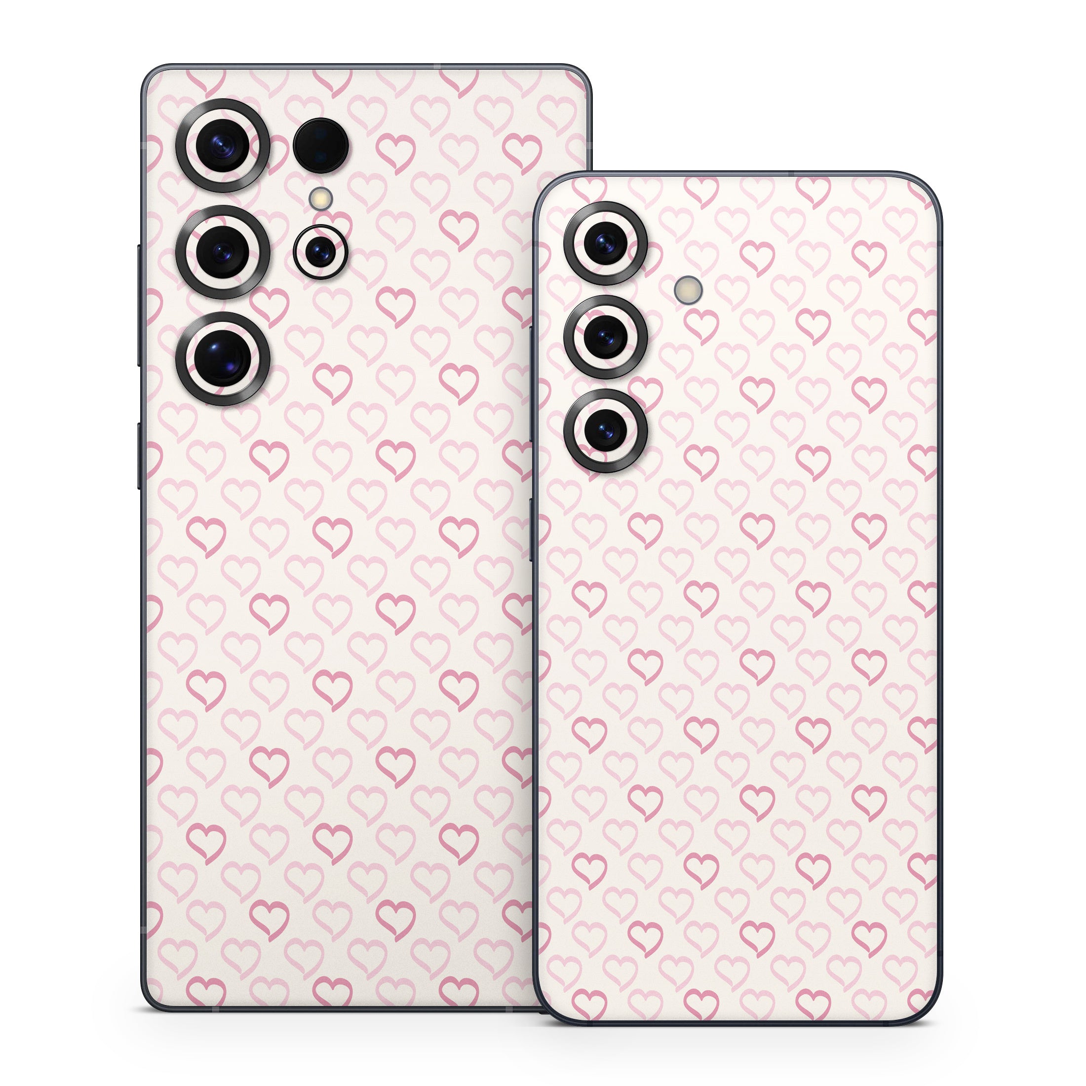 Patterned Hearts - Samsung Galaxy S25 Skin