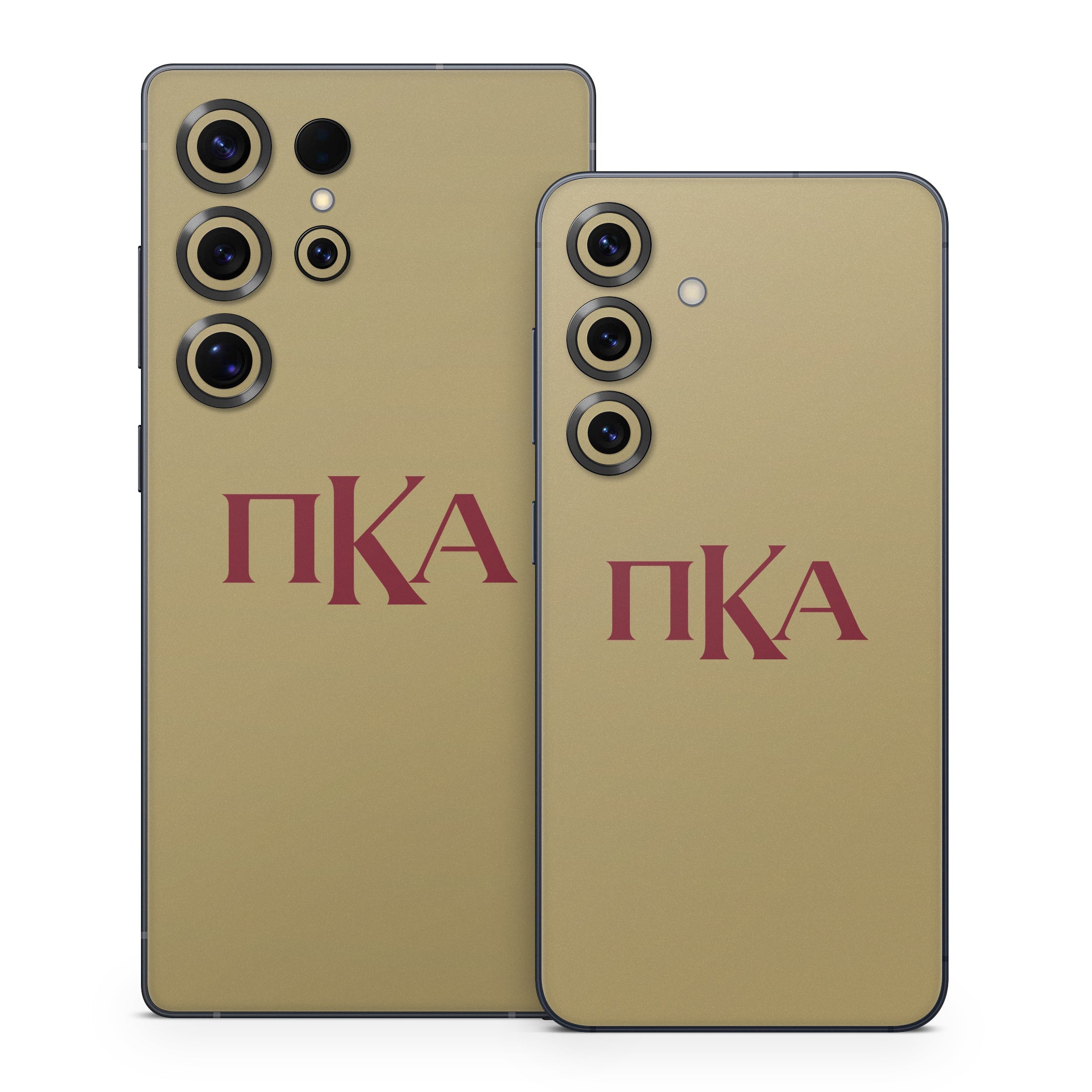 Pi Kappa Alpha Greek Letters Gold - Samsung Galaxy S25 Skin
