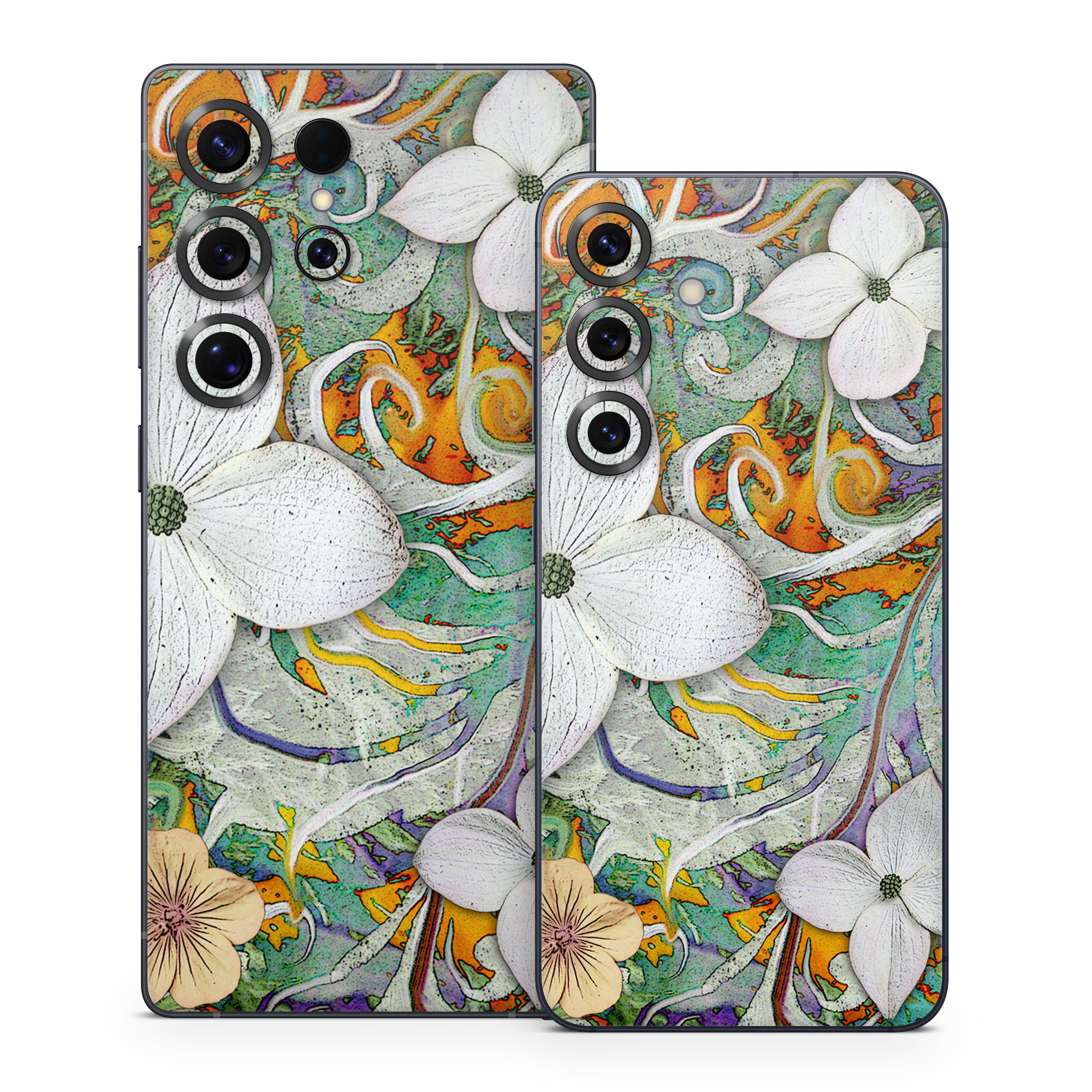 Sangria Flora - Samsung Galaxy S25 Skin