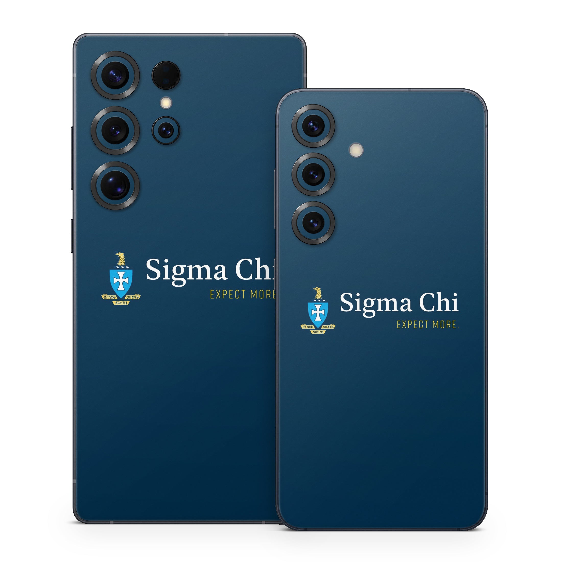 Sigma Chi Logo Navy - Samsung Galaxy S25 Skin