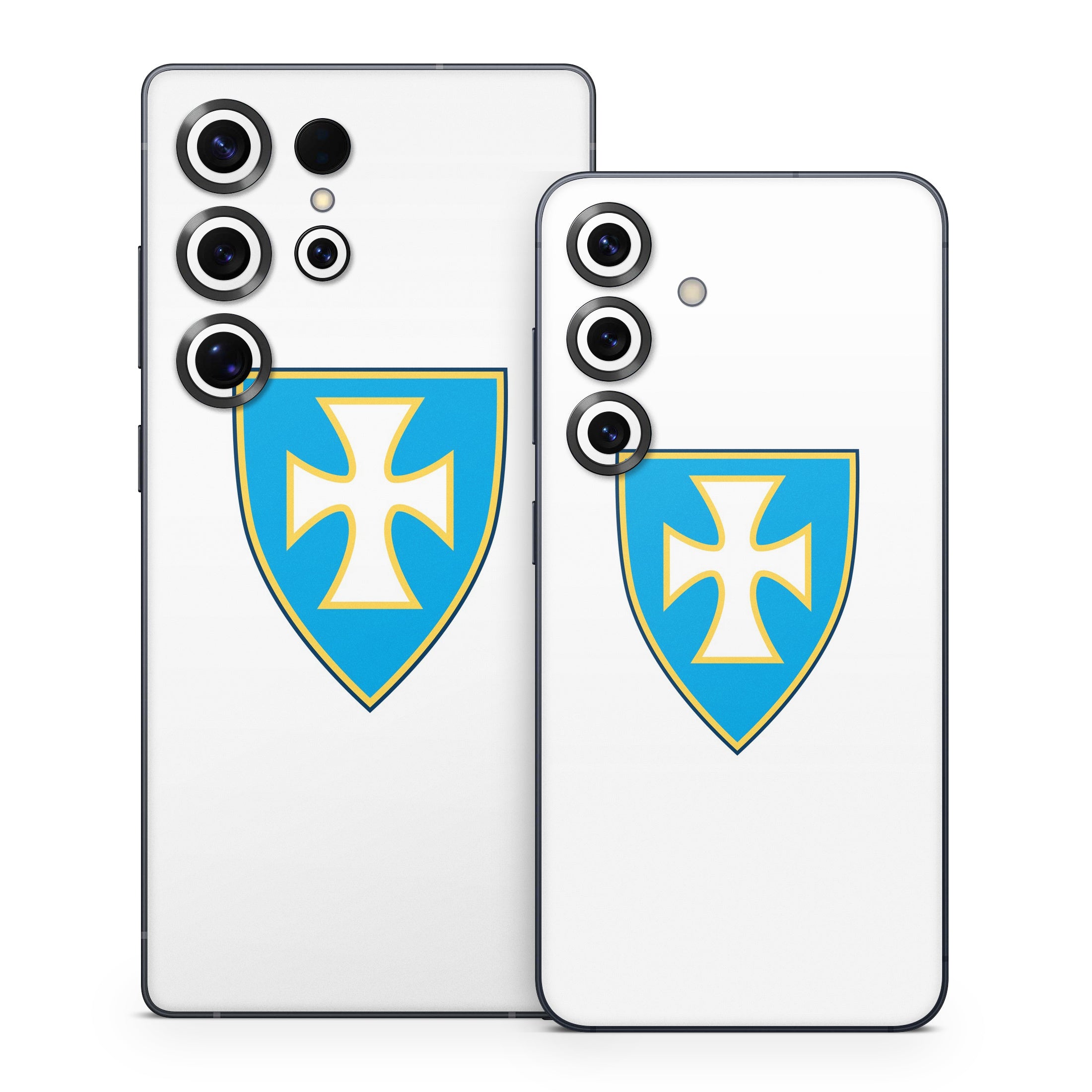 Sigma Chi Shield White - Samsung Galaxy S25 Skin