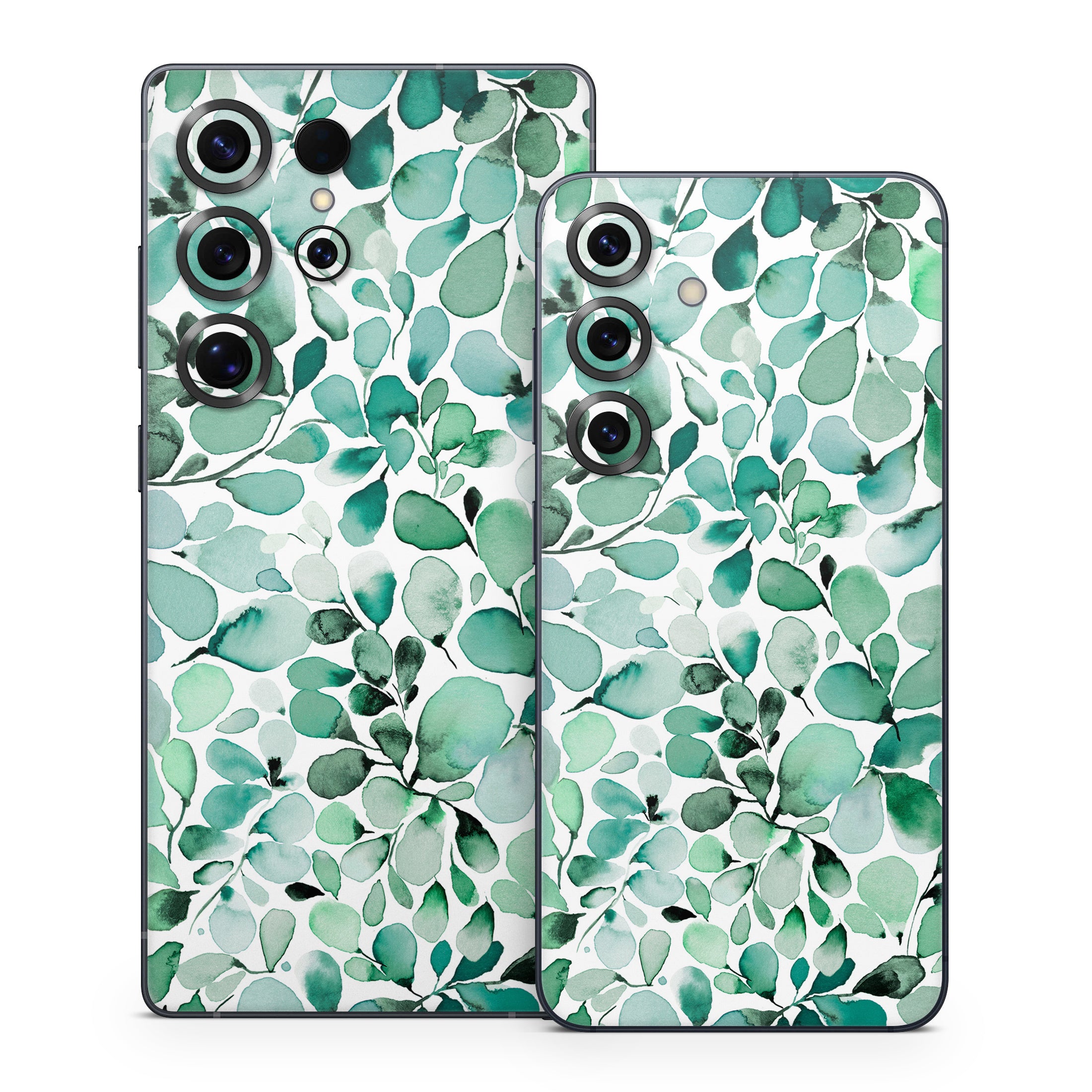 Watercolor Eucalyptus Leaves - Samsung Galaxy S25 Skin