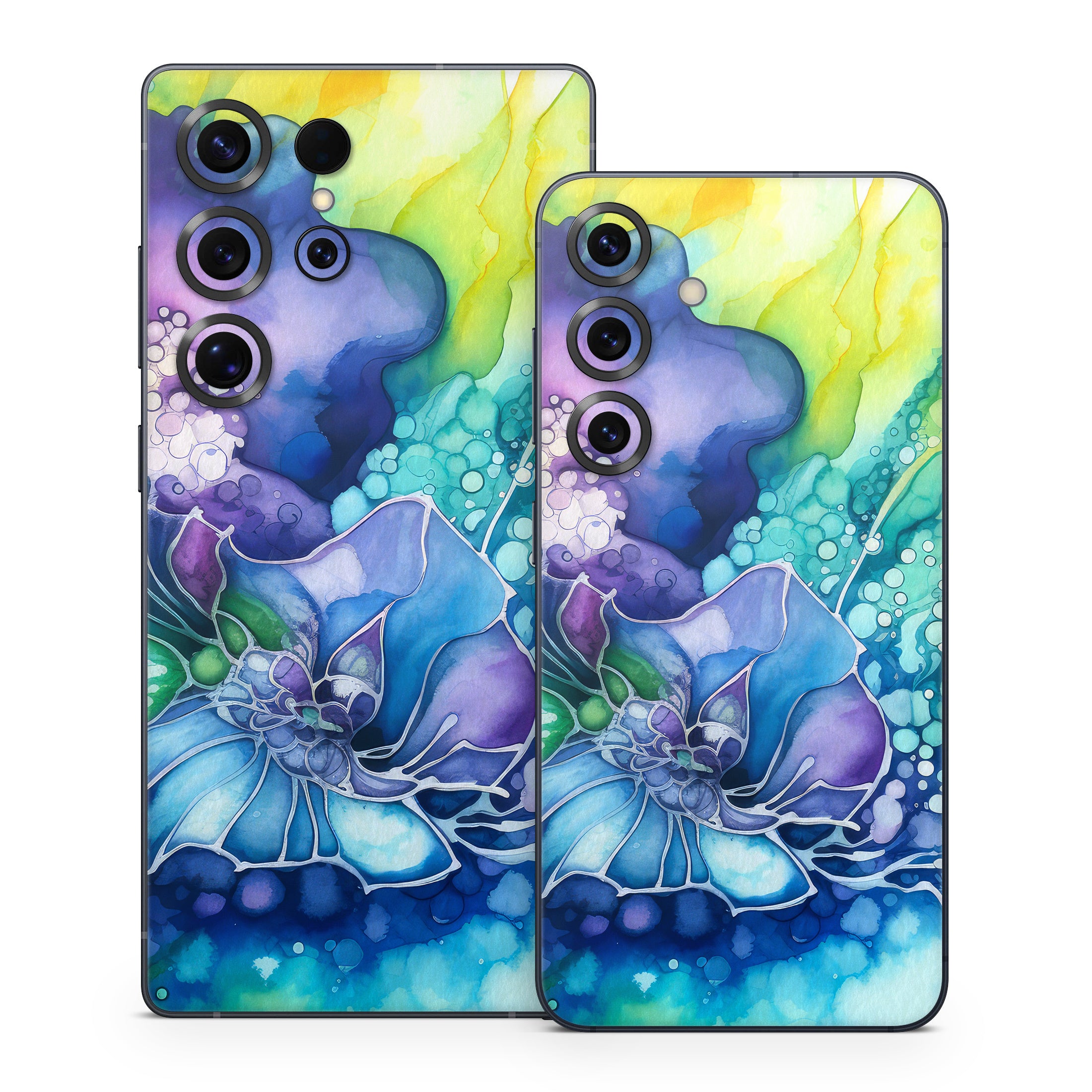 Watercolor Flora - Samsung Galaxy S25 Skin