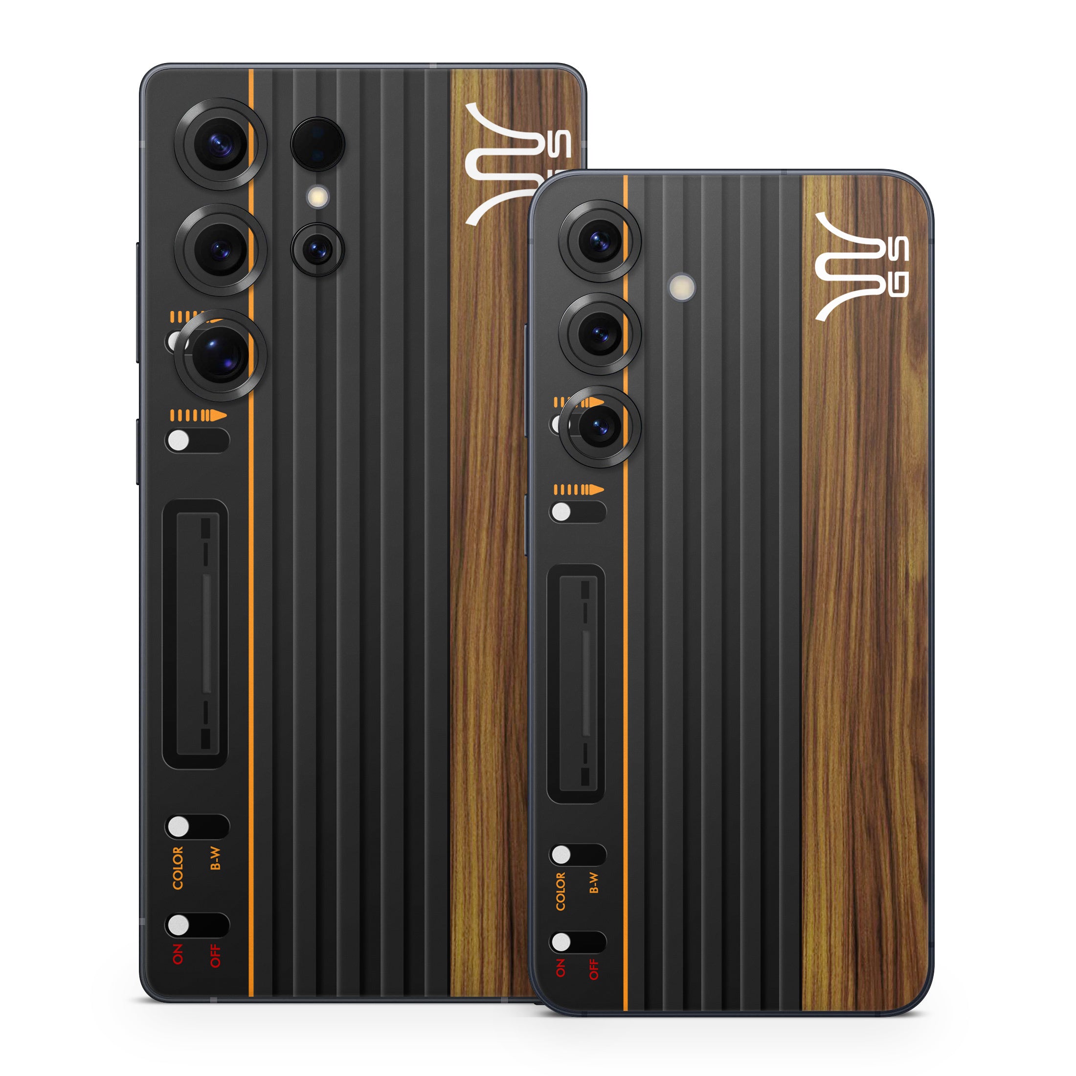 Wooden Gaming System - Samsung Galaxy S25 Skin