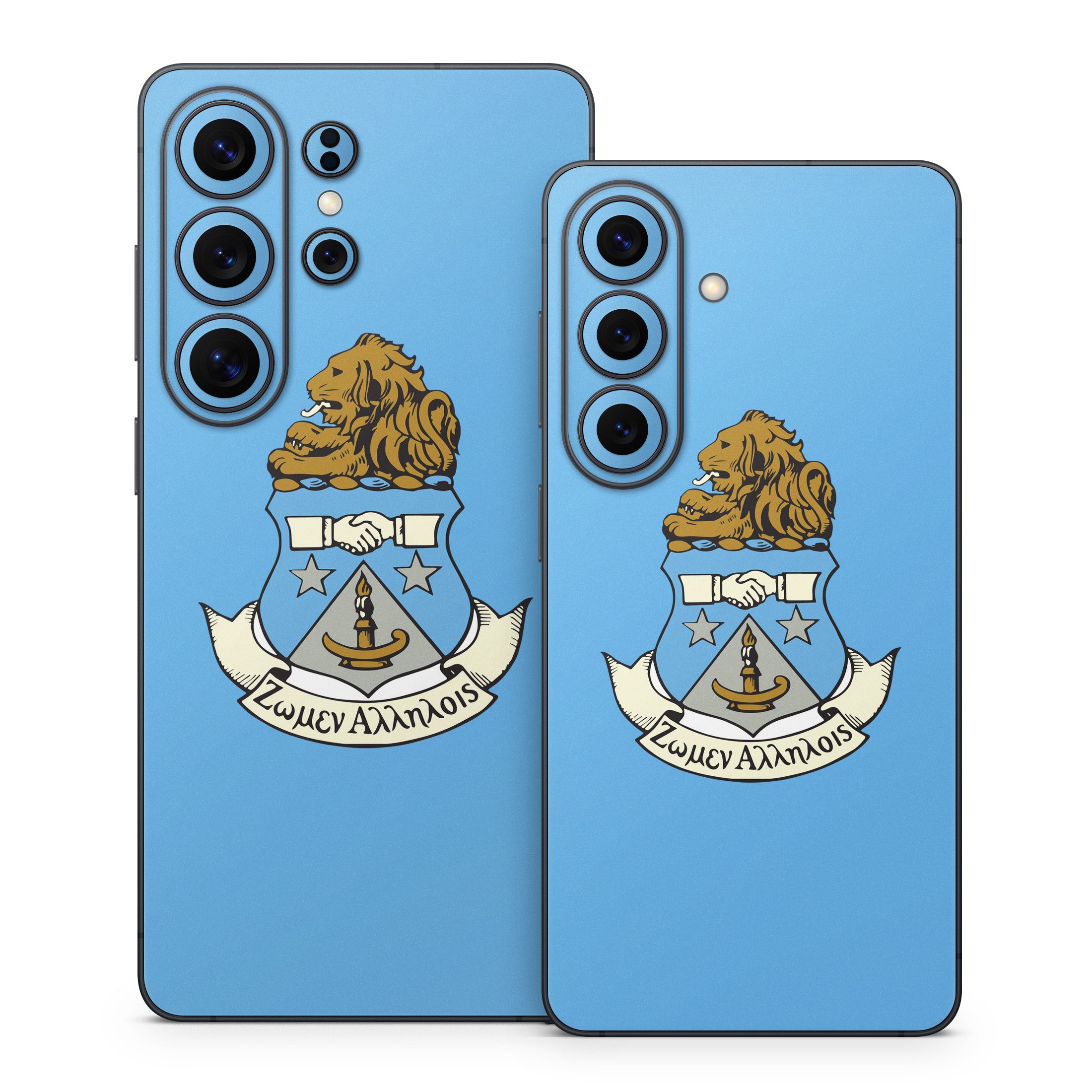 Alpha Delta Pi Crest Adelphean Blue - Samsung Galaxy S26 Skin