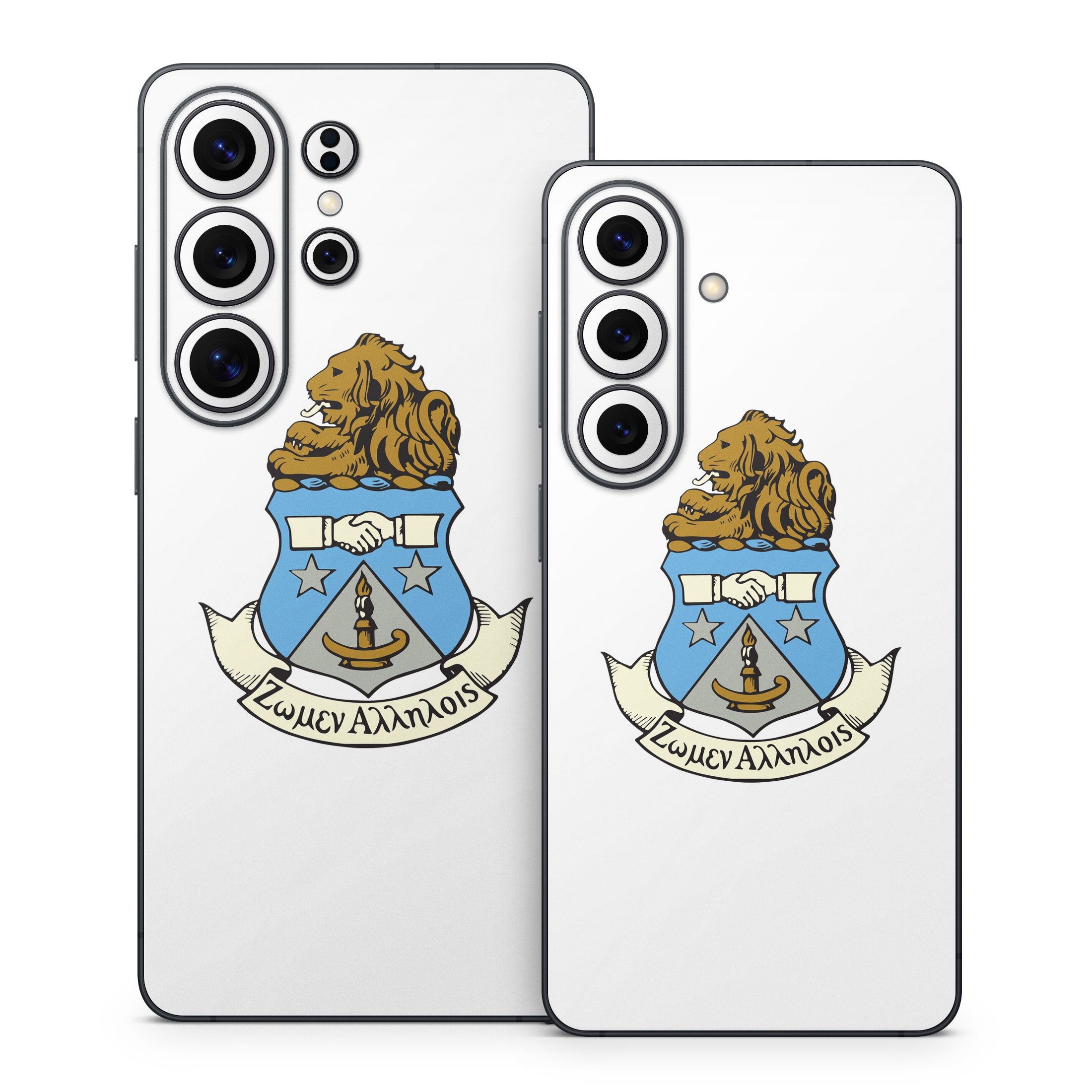 Alpha Delta Pi Crest White - Samsung Galaxy S26 Skin