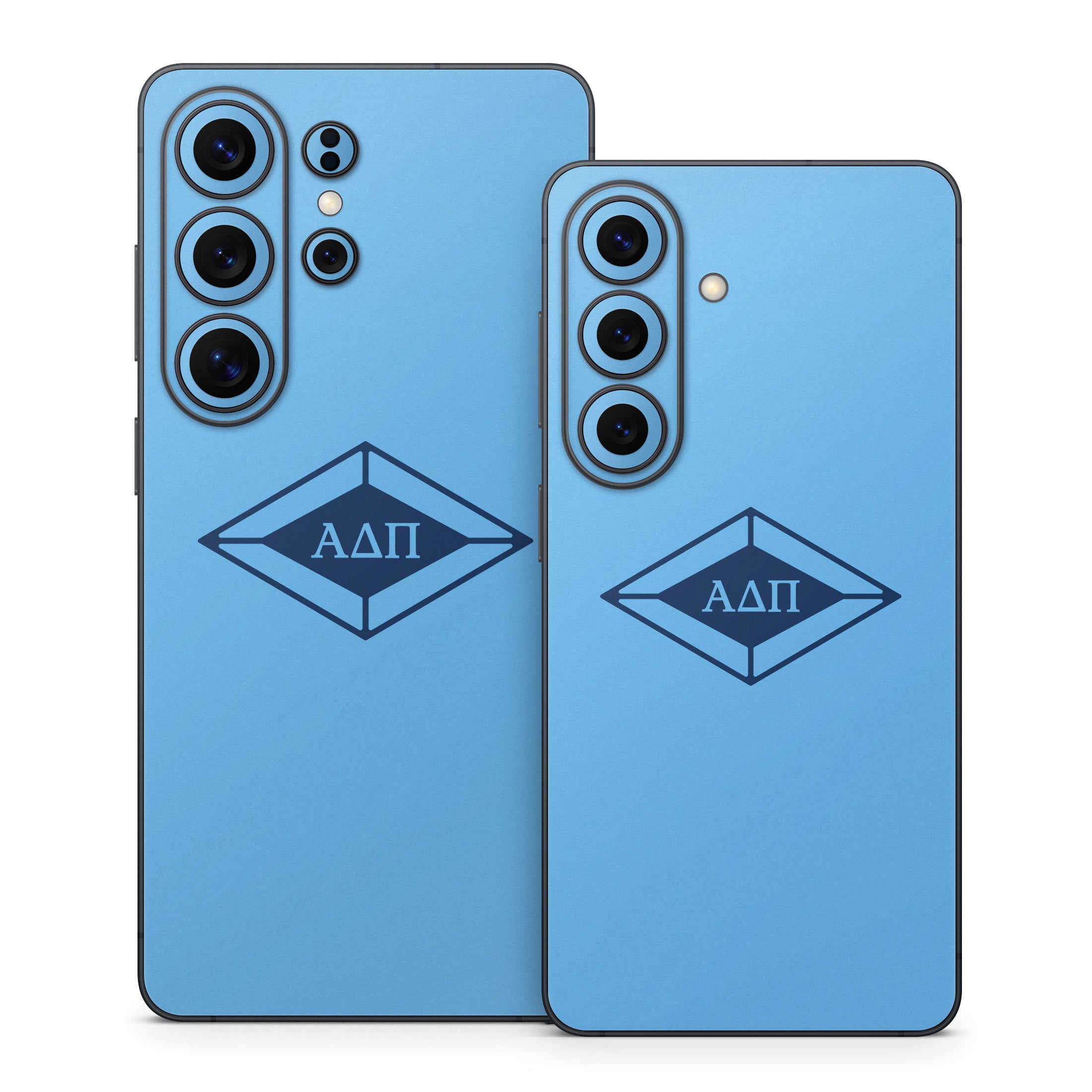 Alpha Delta Pi Diamond Letters Adelphean Blue - Samsung Galaxy S26 Skin