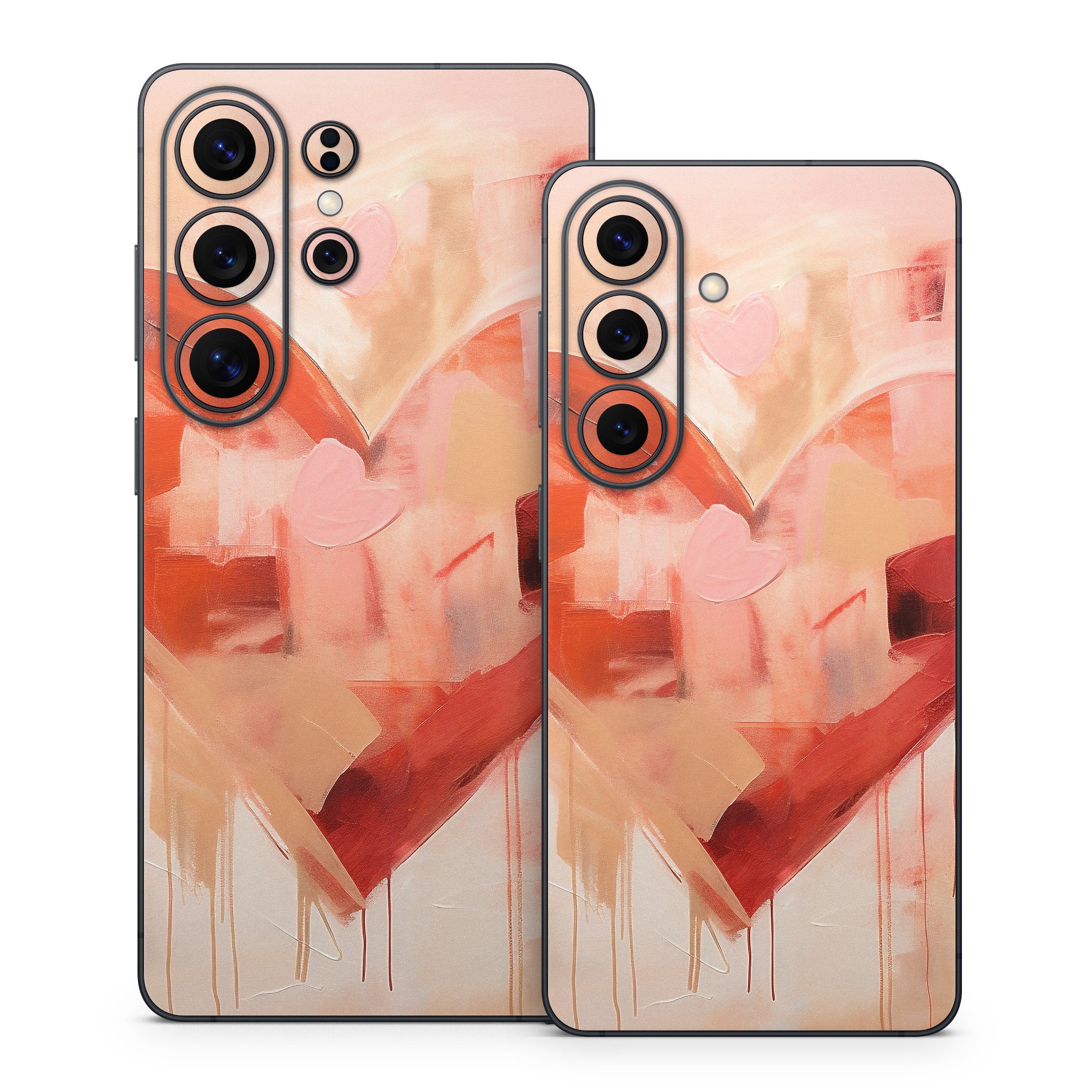 AbEx Hearts - Samsung Galaxy S26 Skin