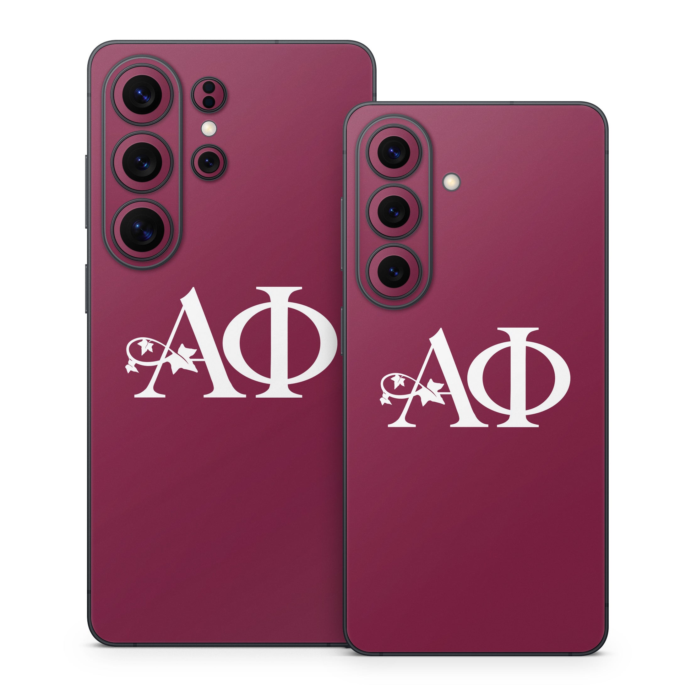 Alpha Phi Greek Letters Bordeaux - Samsung Galaxy S26 Skin
