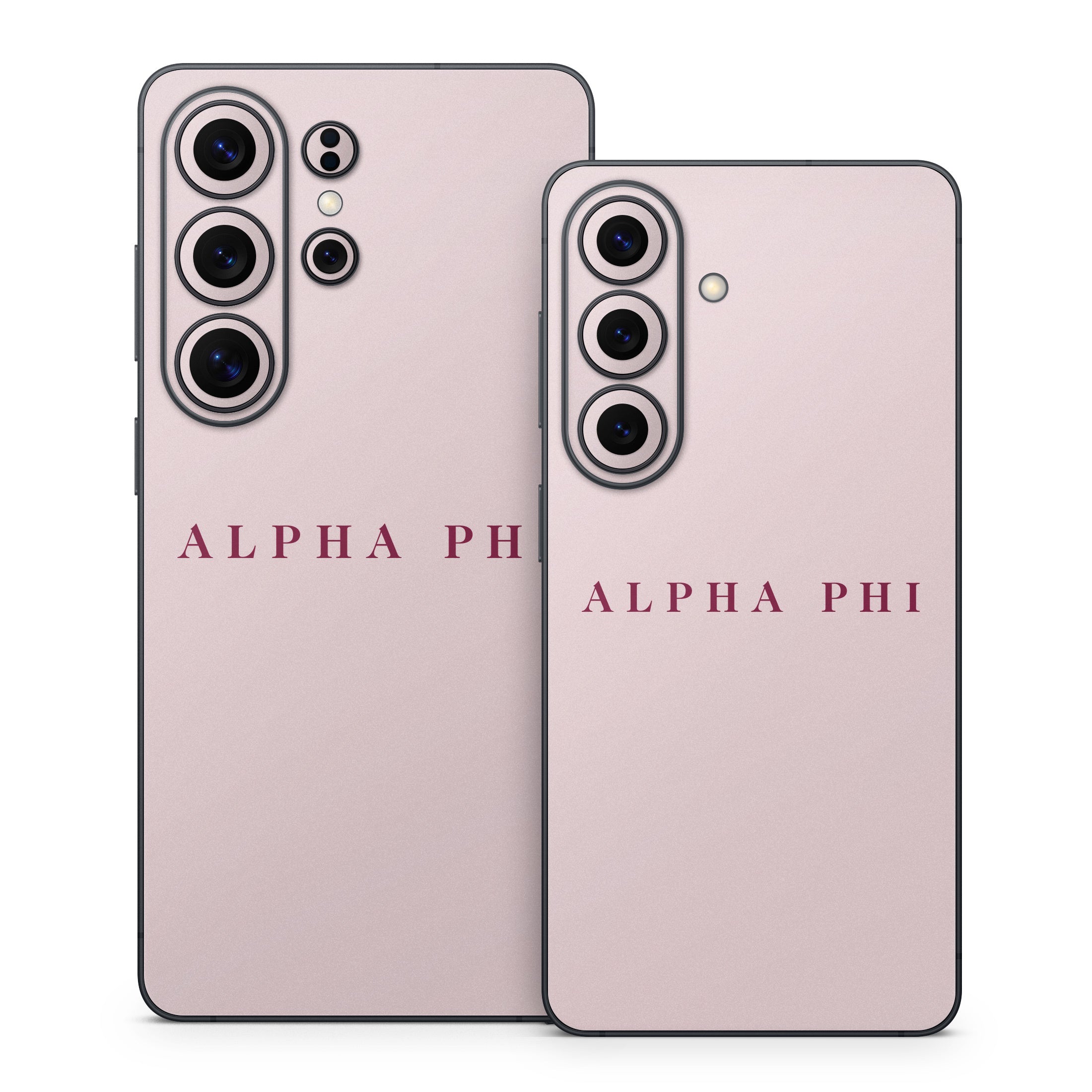 Alpha Phi Wordmark Ivory - Samsung Galaxy S26 Skin