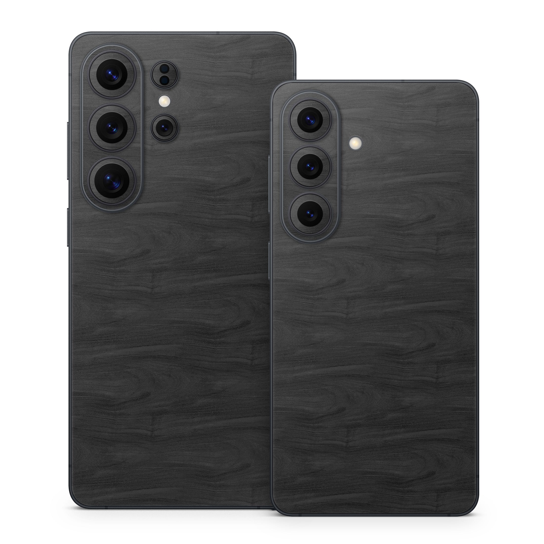 Black Woodgrain - Samsung Galaxy S26 Skin