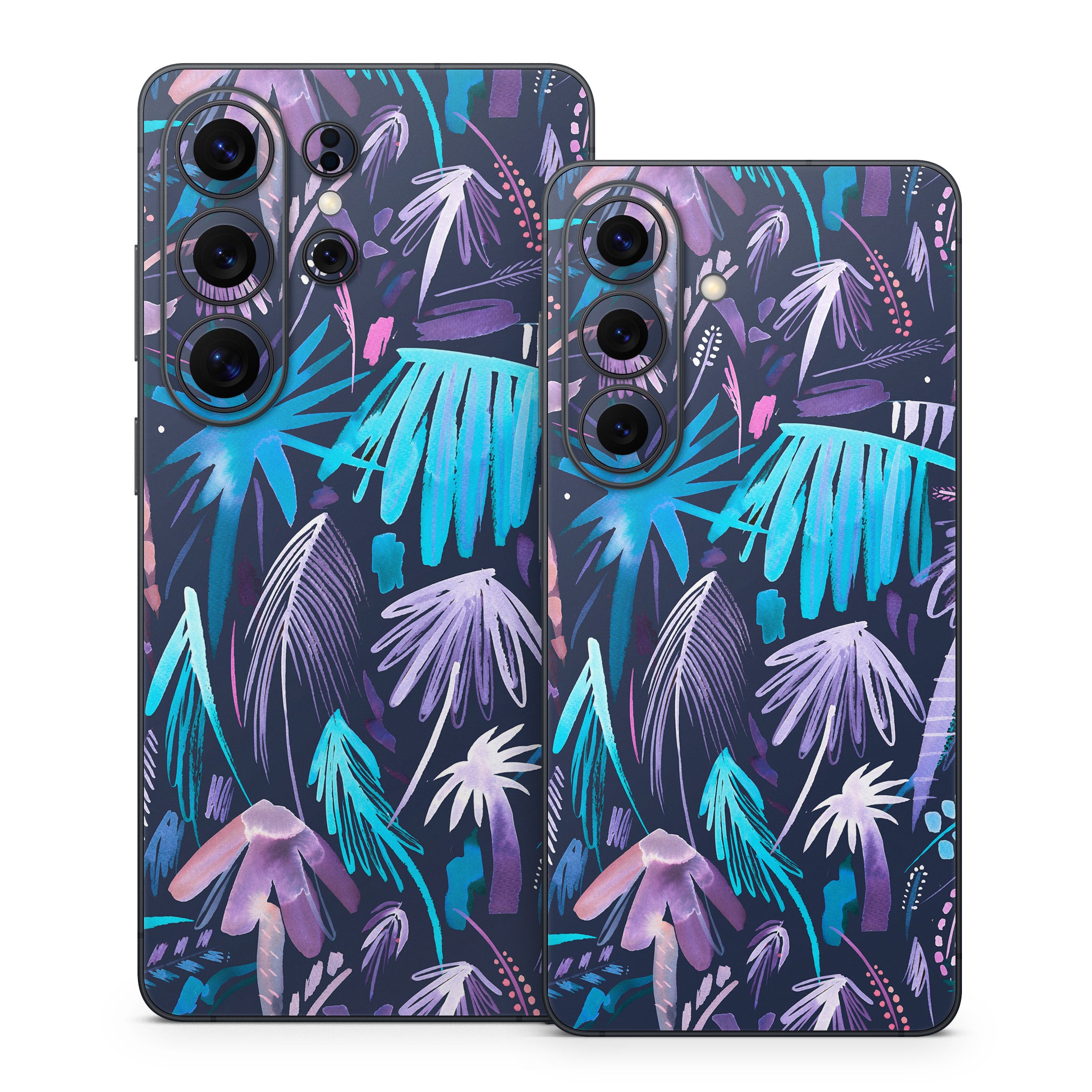 Brushstroke Palms - Samsung Galaxy S26 Skin