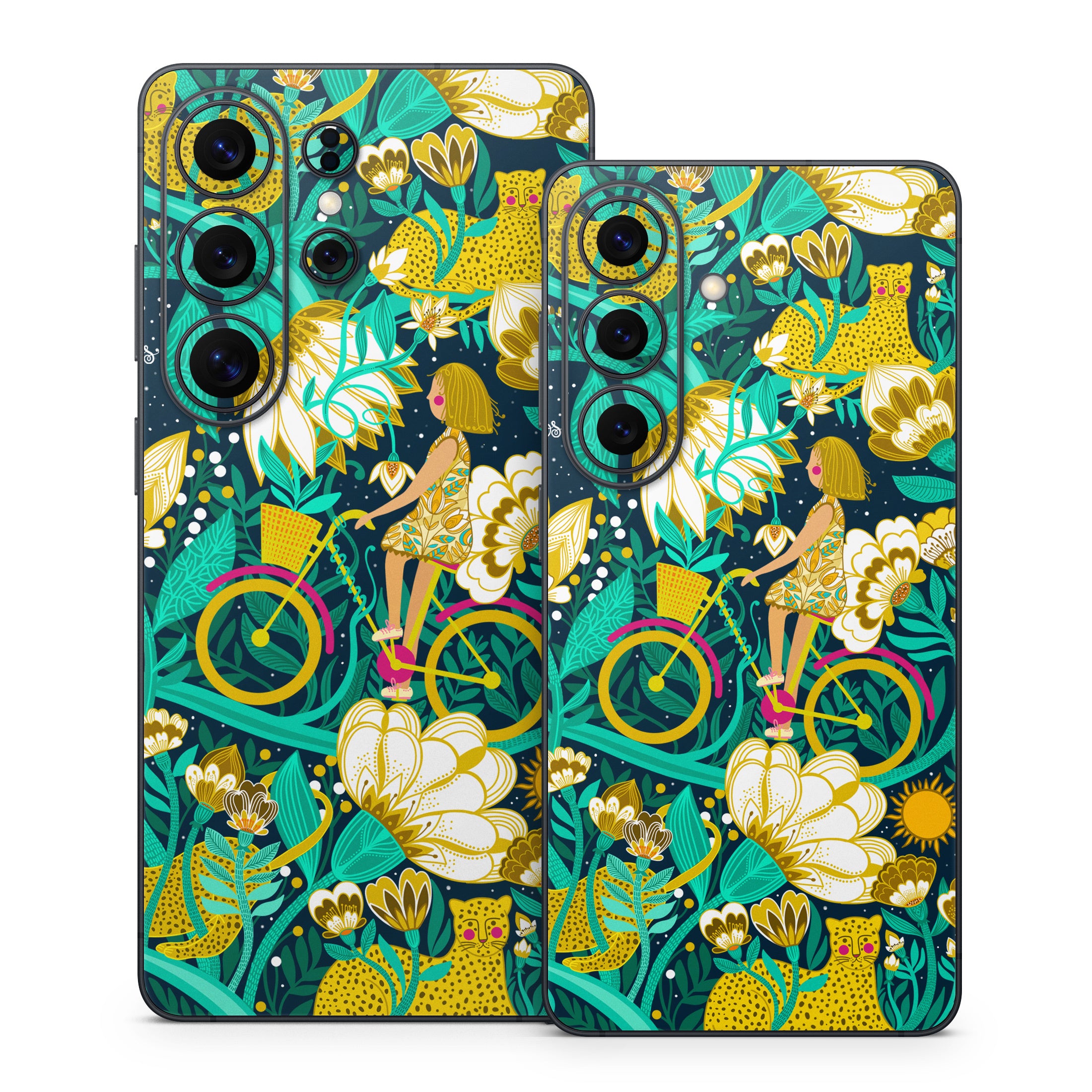 Cheetah Garden - Samsung Galaxy S26 Skin