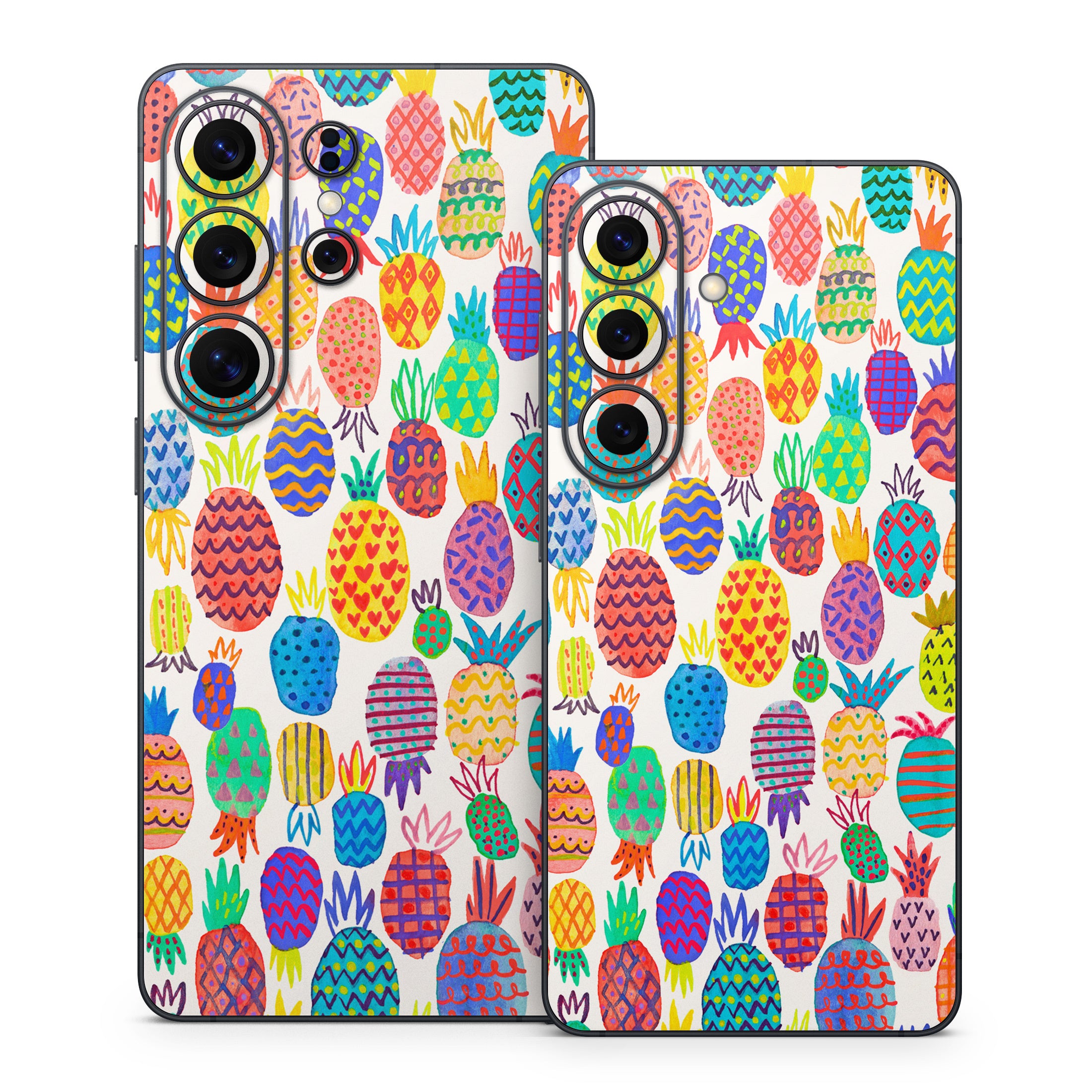Colorful Pineapples - Samsung Galaxy S26 Skin