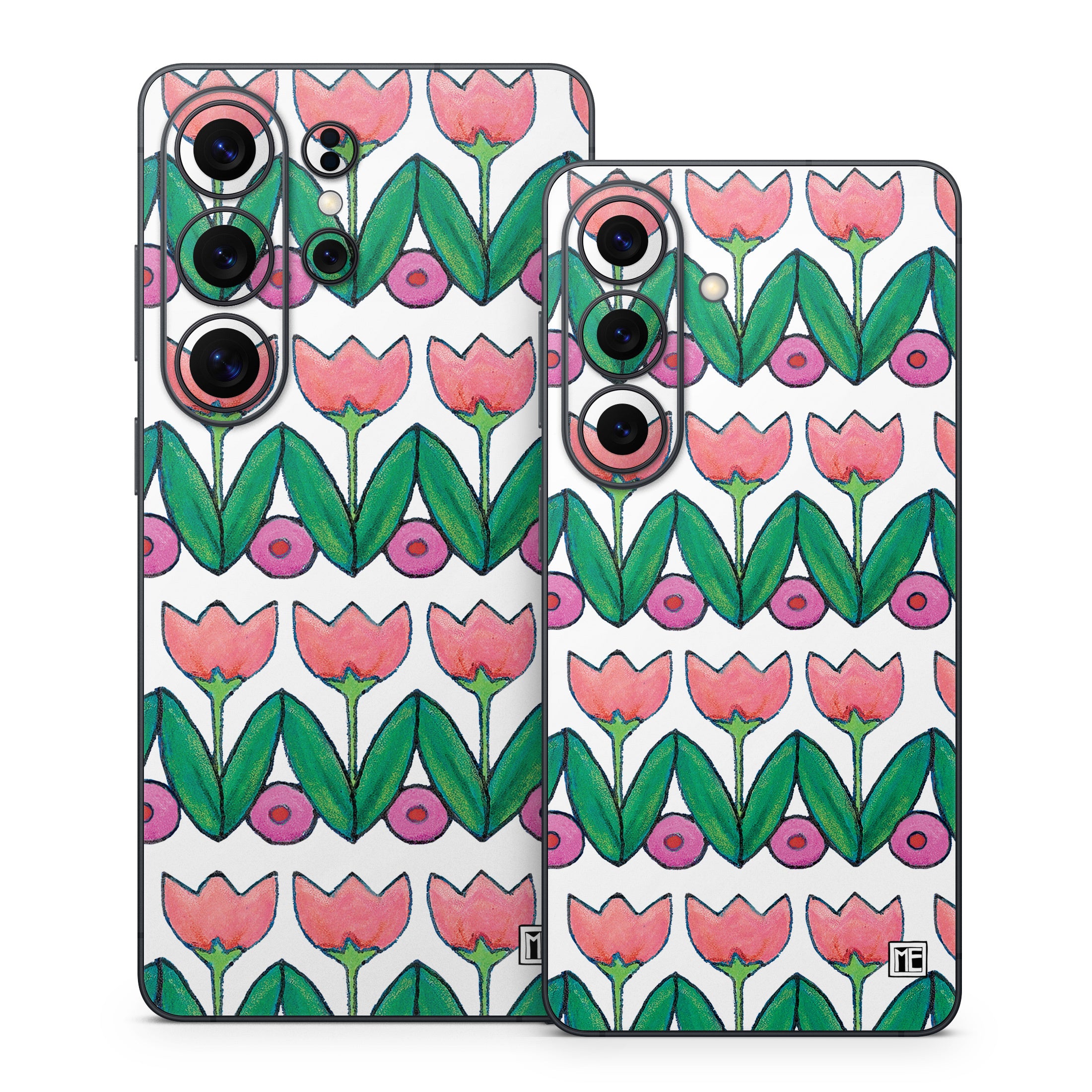 Deco Tulips - Samsung Galaxy S26 Skin