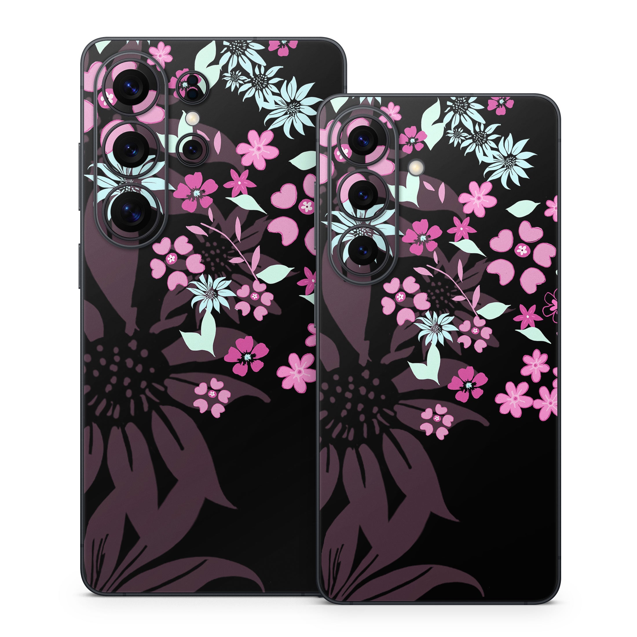 Dark Flowers - Samsung Galaxy S26 Skin
