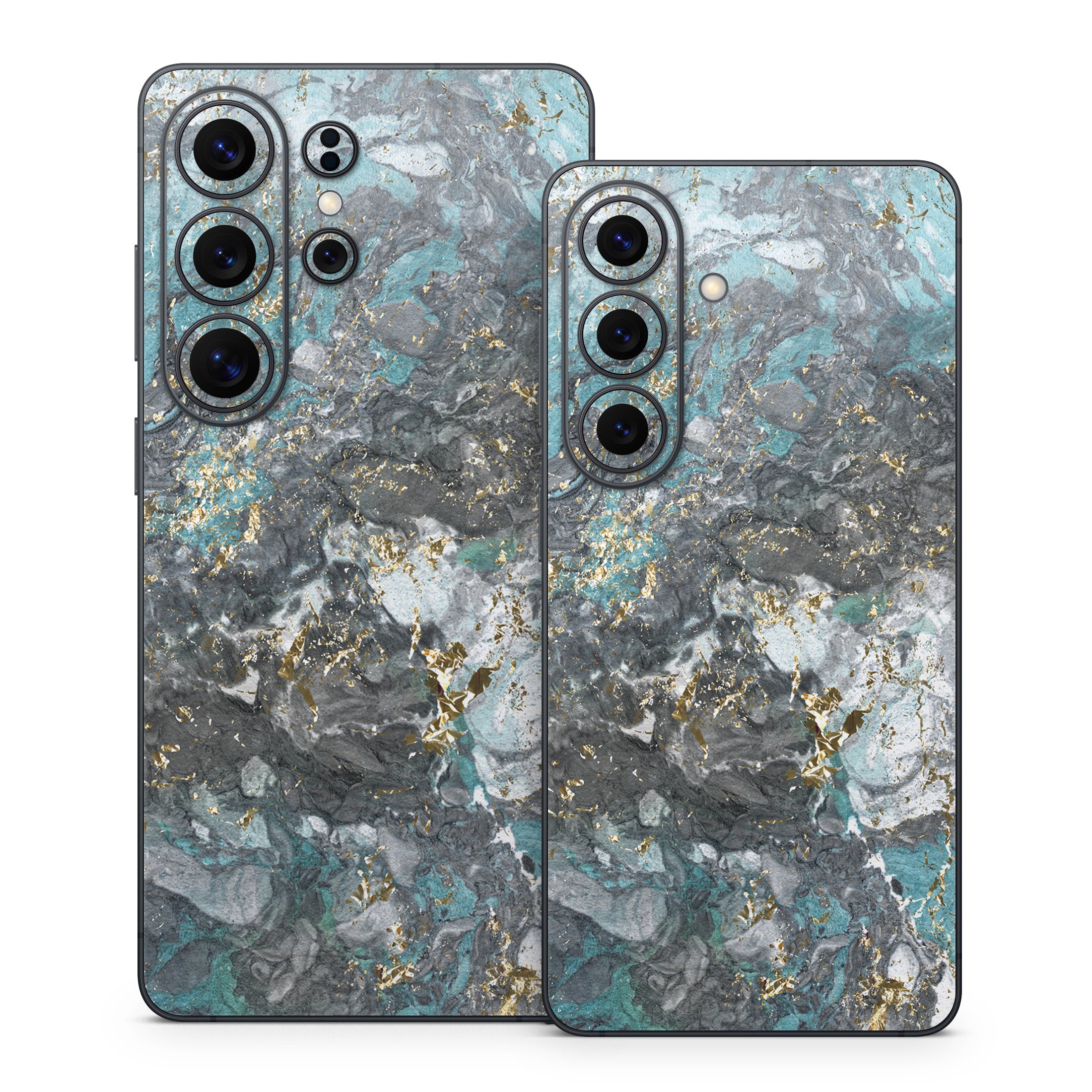 Gilded Glacier Marble - Samsung Galaxy S26 Skin