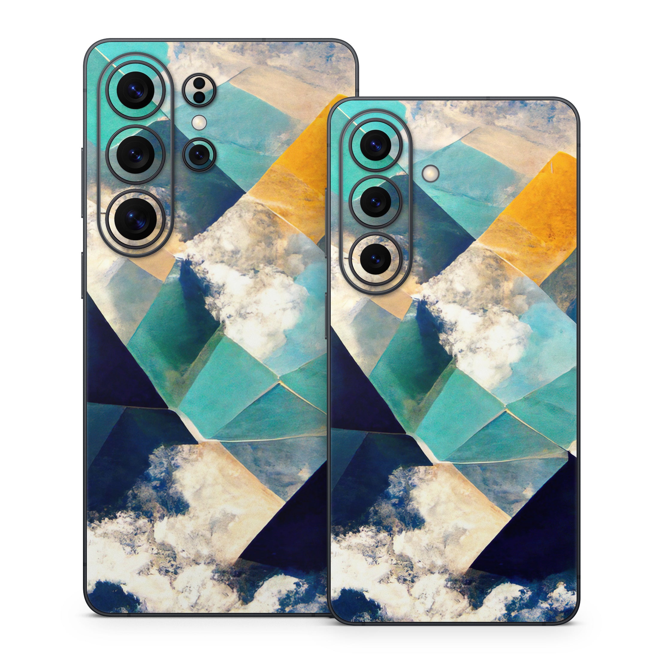 Gold Clouds - Samsung Galaxy S26 Skin
