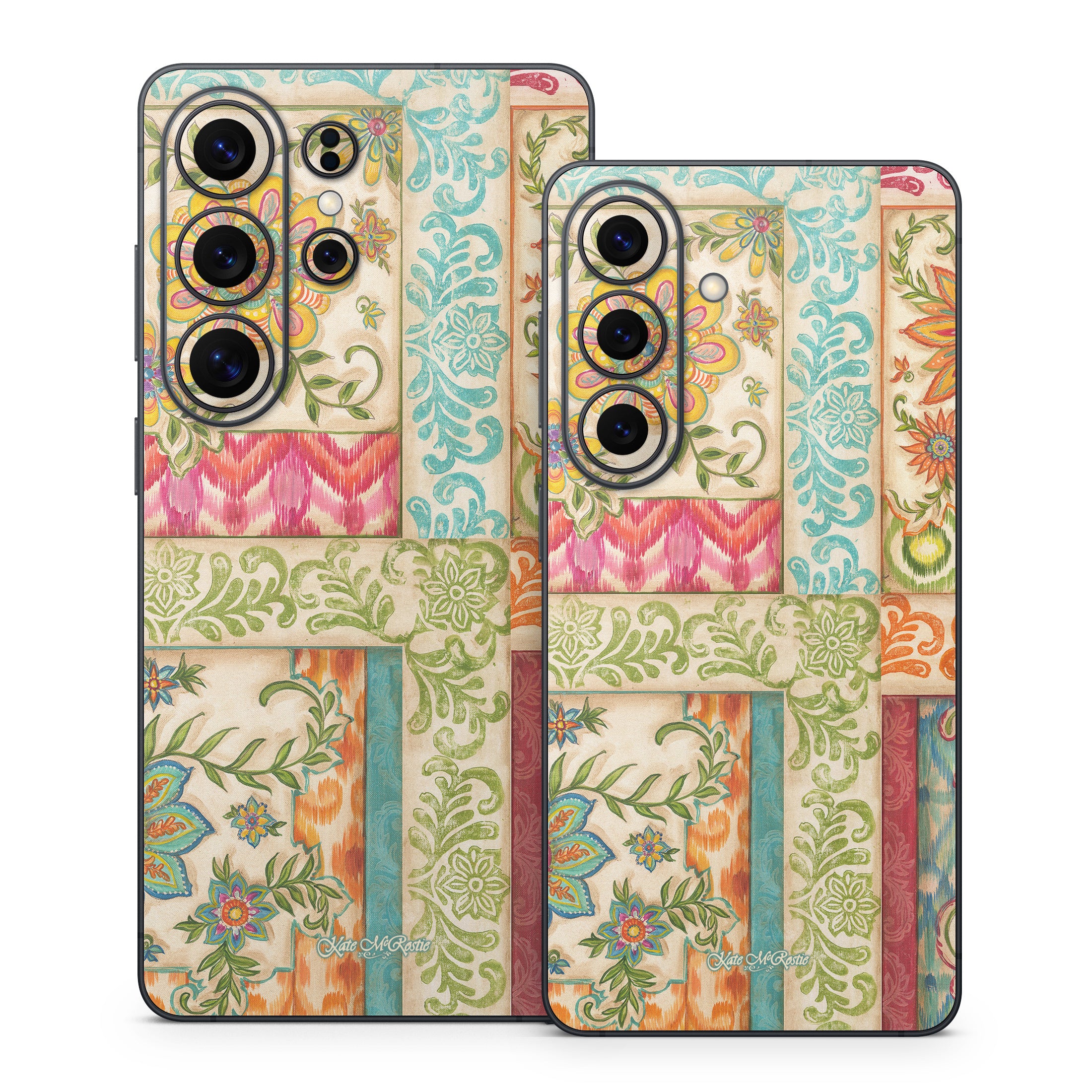 Ikat Floral - Samsung Galaxy S26 Skin