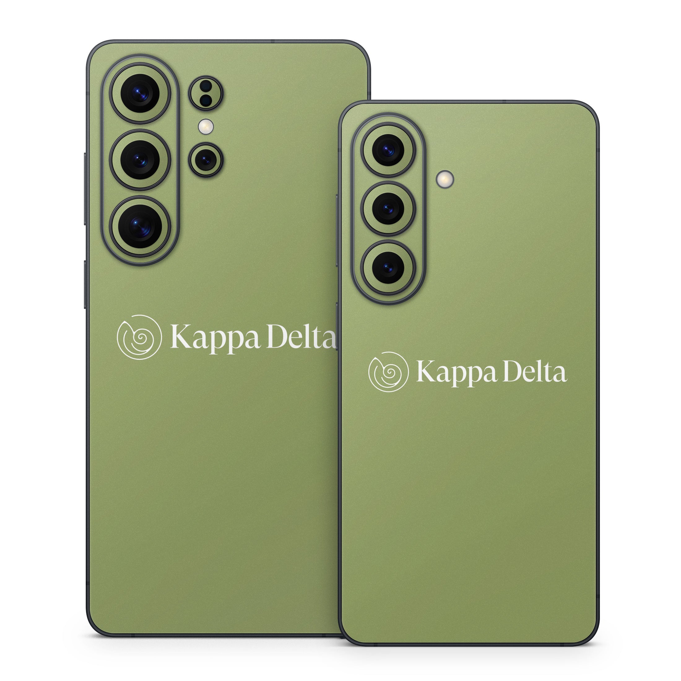 Kappa Delta Secondary Logo KD Olive - Samsung Galaxy S26 Skin