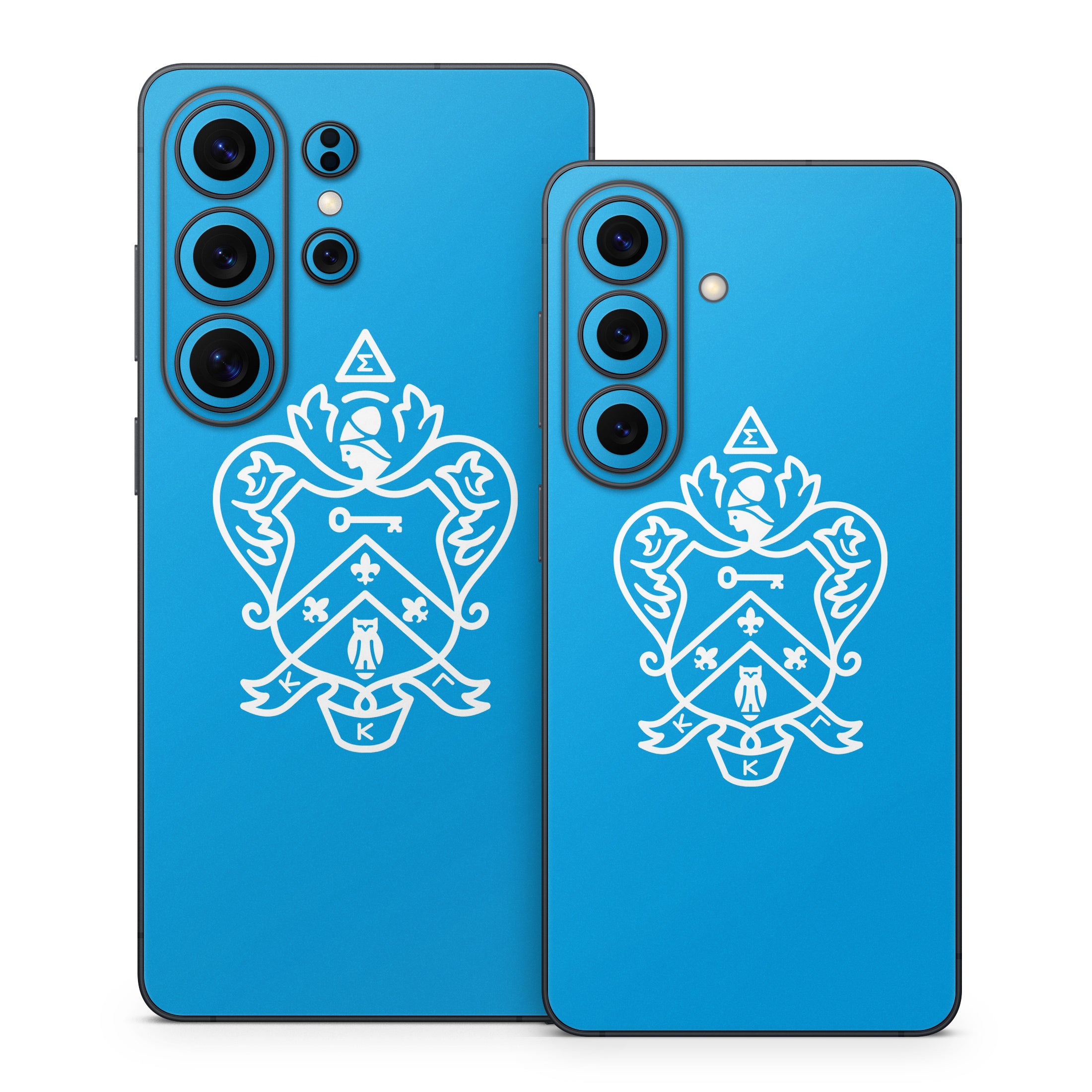 Kappa Kappa Gamma Coat of Arms Gamma Blue - Samsung Galaxy S26 Skin