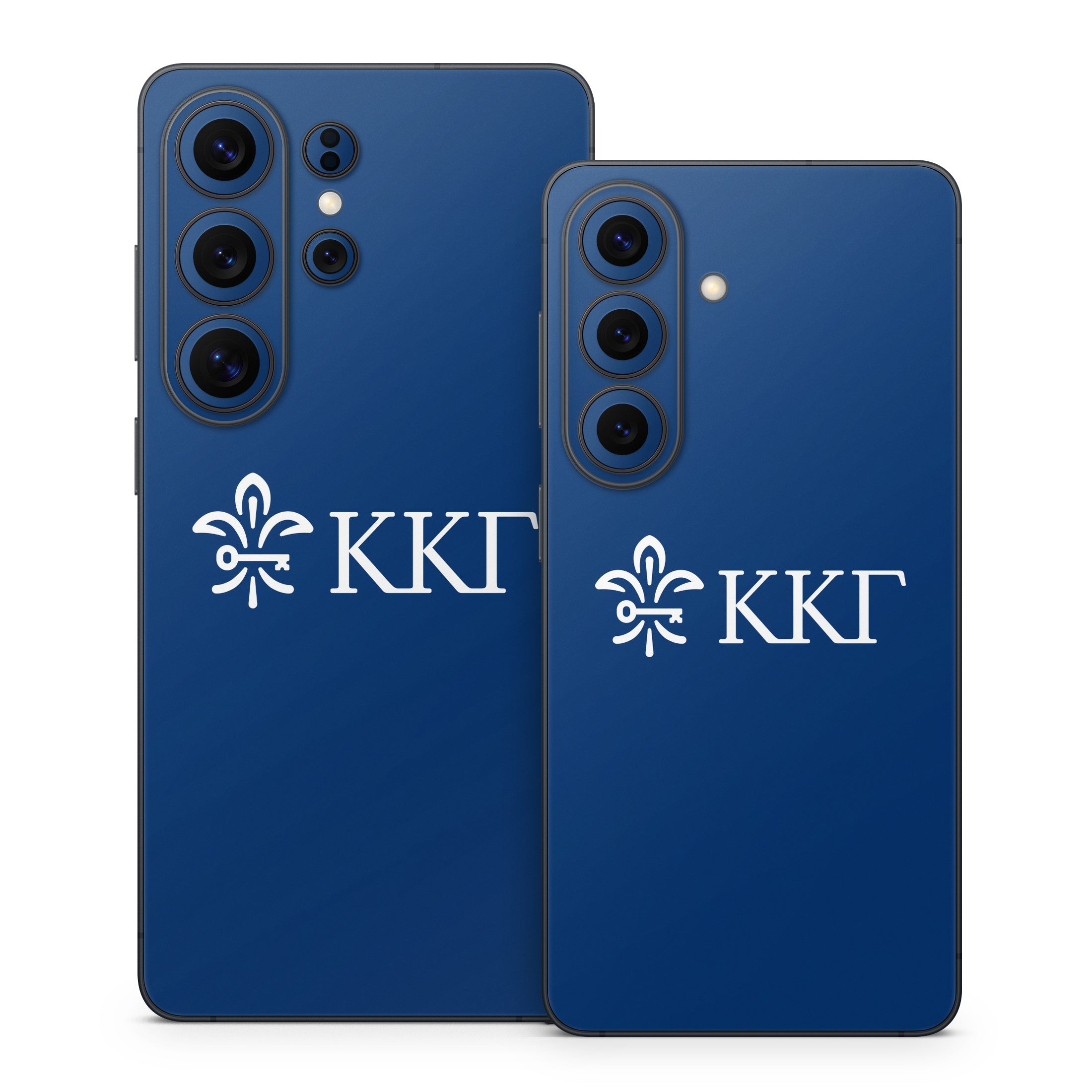 Kappa Kappa Gamma Letterkey Horizontal Kappa Blue - Samsung Galaxy S26 Skin