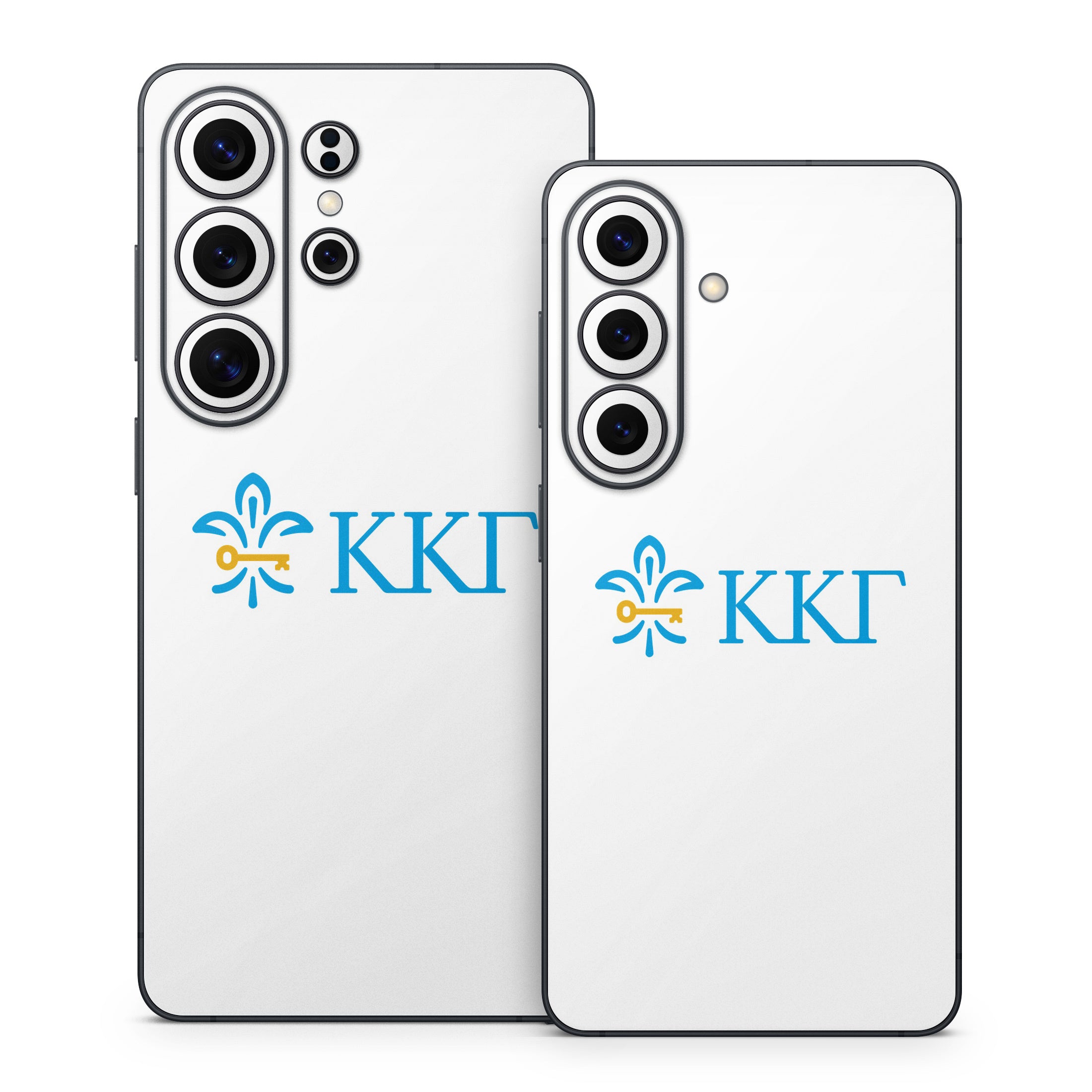 Kappa Kappa Gamma Letterkey Horizontal White - Samsung Galaxy S26 Skin