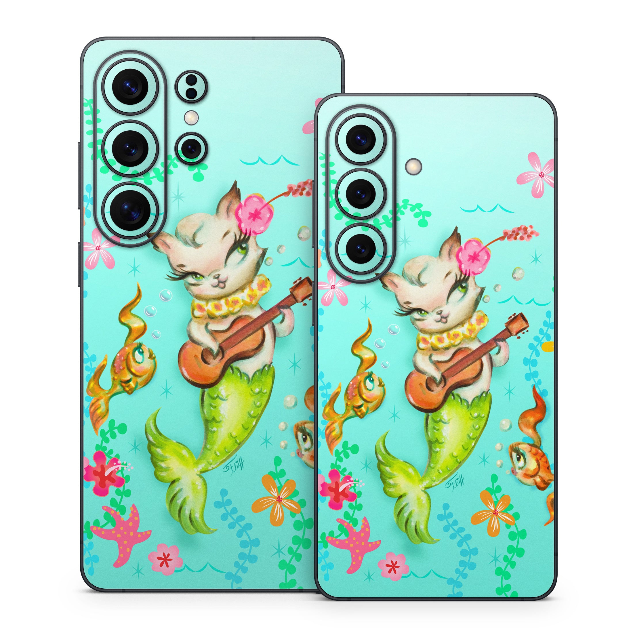 Merkitten with Ukelele - Samsung Galaxy S26 Skin