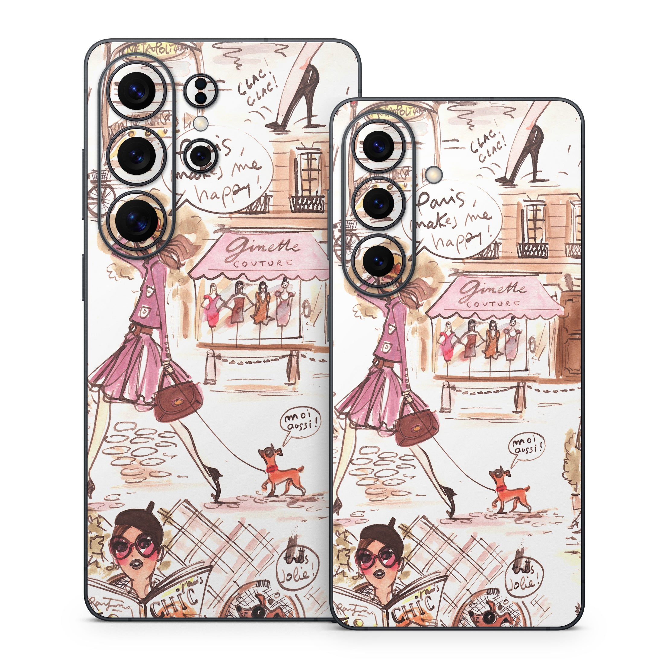 Paris Makes Me Happy - Samsung Galaxy S26 Skin
