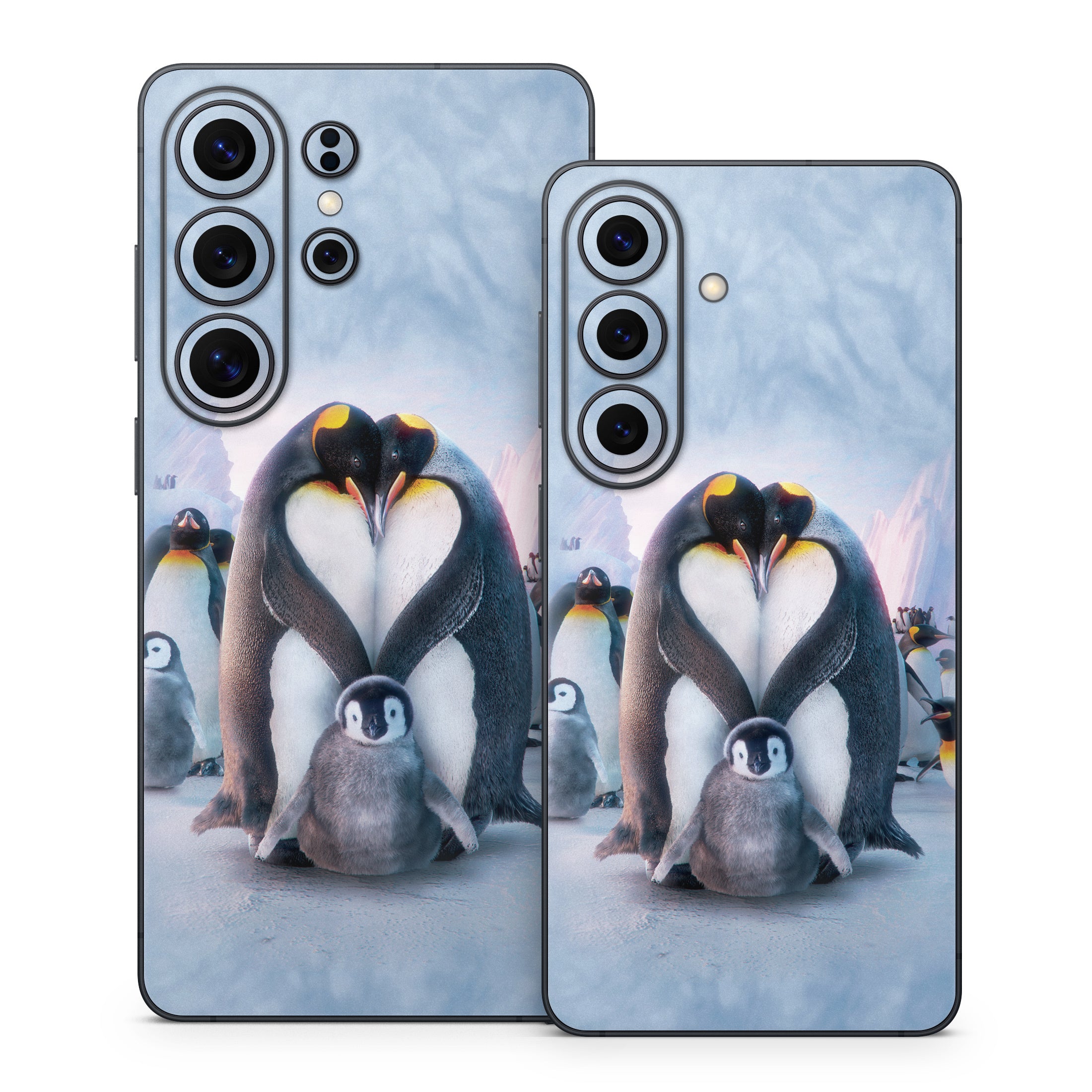 Penguin Heart - Samsung Galaxy S26 Skin