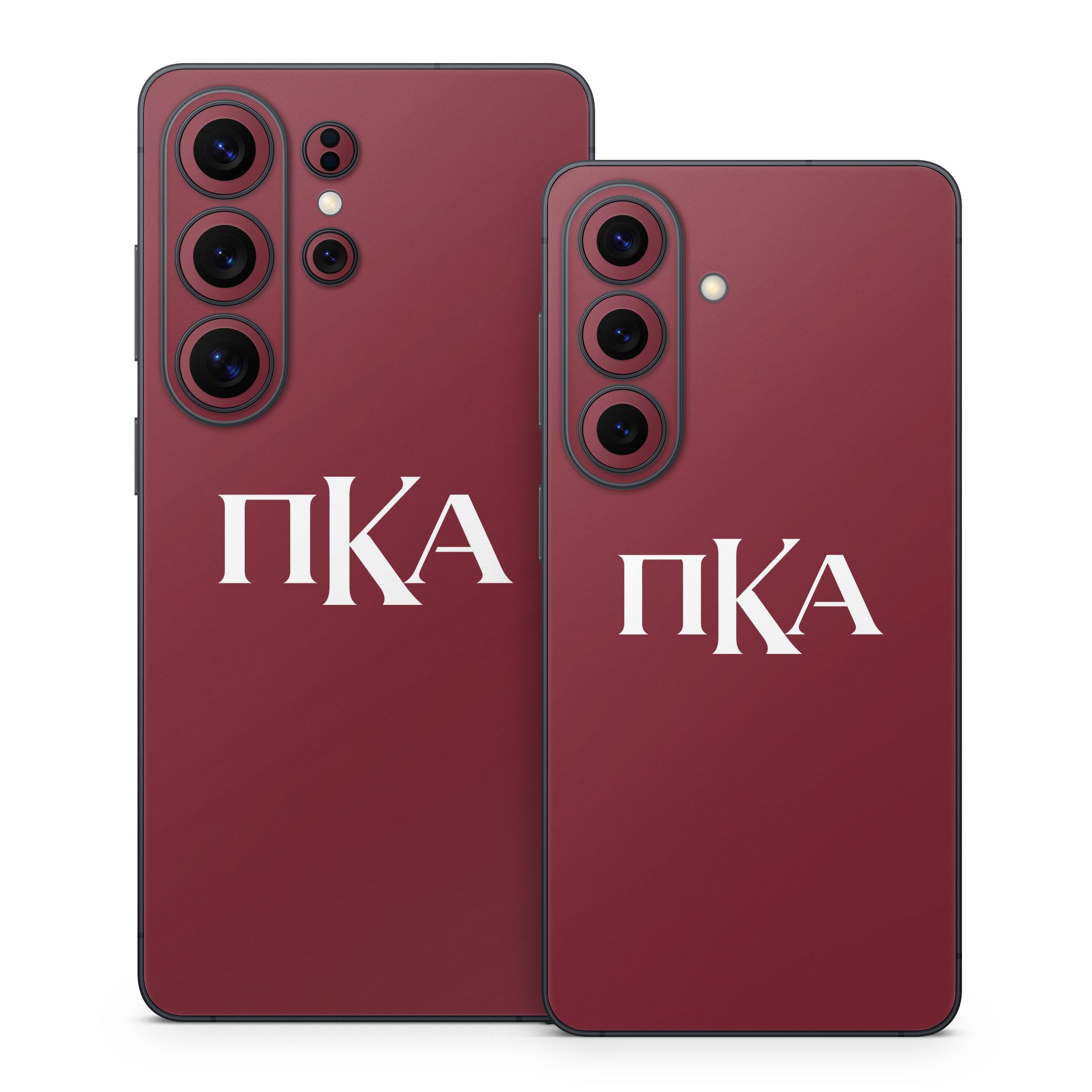 Pi Kappa Alpha Greek Letters Garnet - Samsung Galaxy S26 Skin