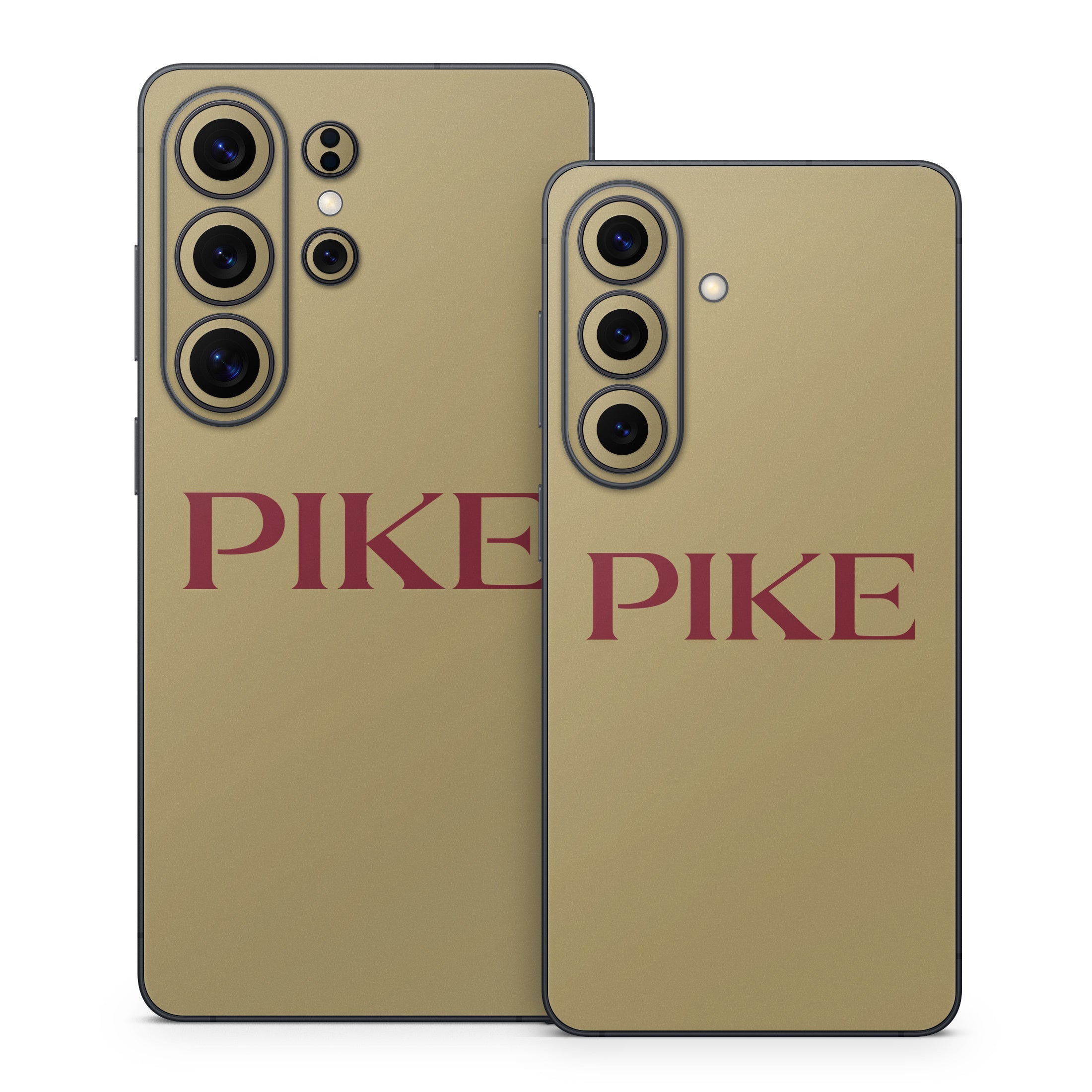 Pi Kappa Alpha PIKE Logo Gold - Samsung Galaxy S26 Skin