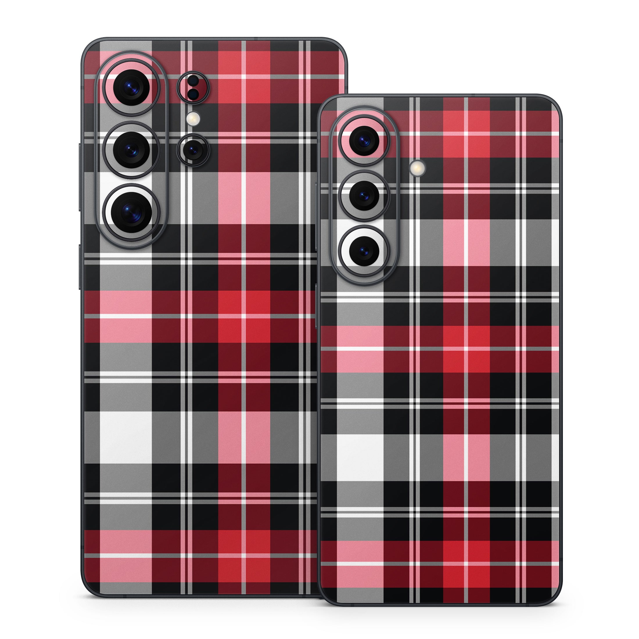 Red Plaid - Samsung Galaxy S26 Skin