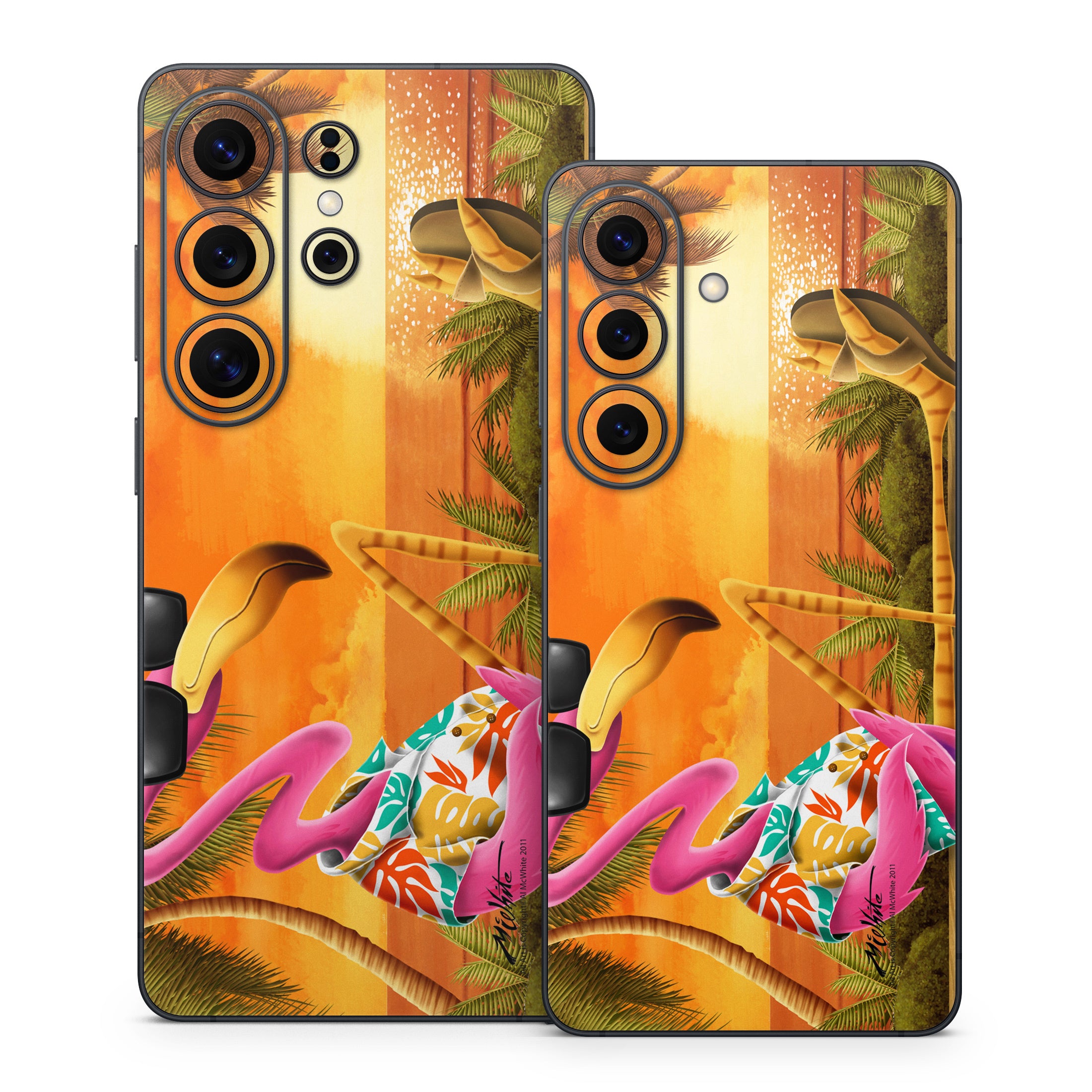 Sunset Flamingo - Samsung Galaxy S26 Skin