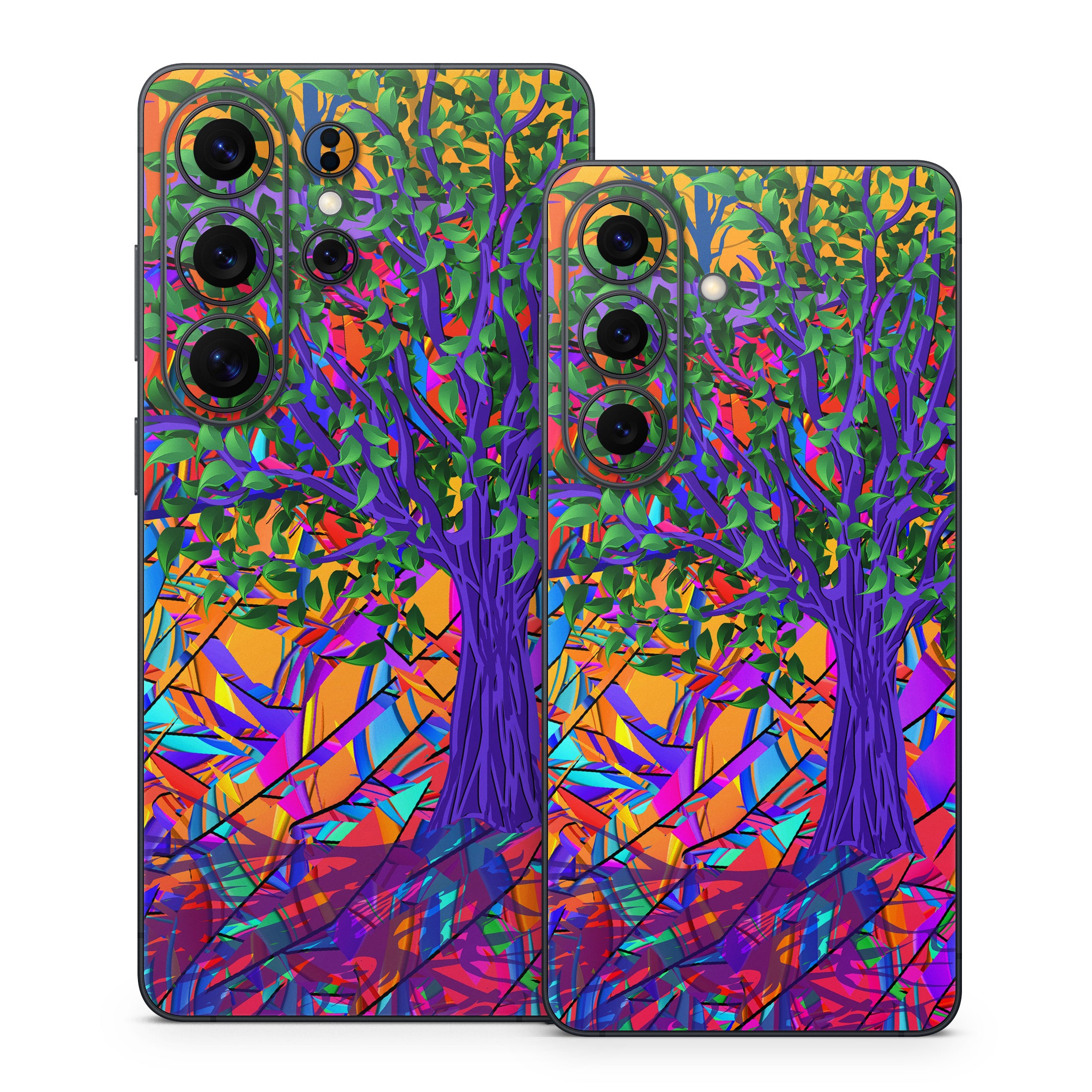 Stained Glass Tree - Samsung Galaxy S26 Skin