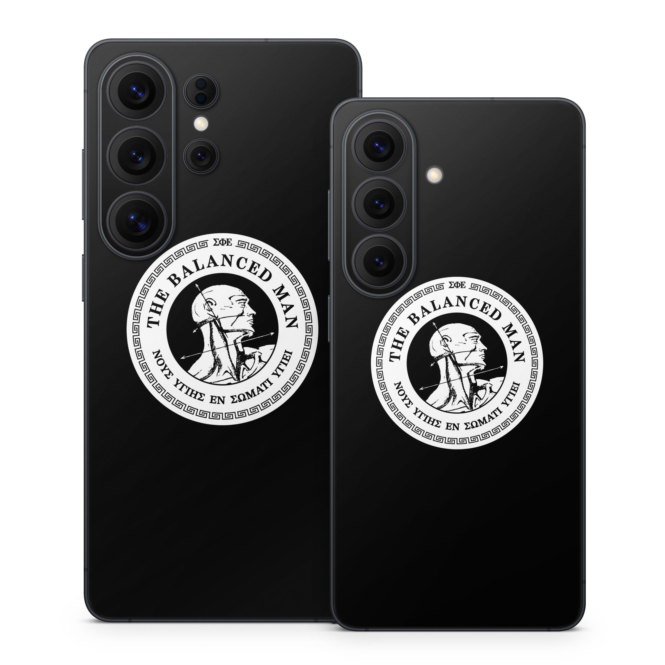 Sigma Phi Epsilon Balanced Man Black - Samsung Galaxy S26 Skin