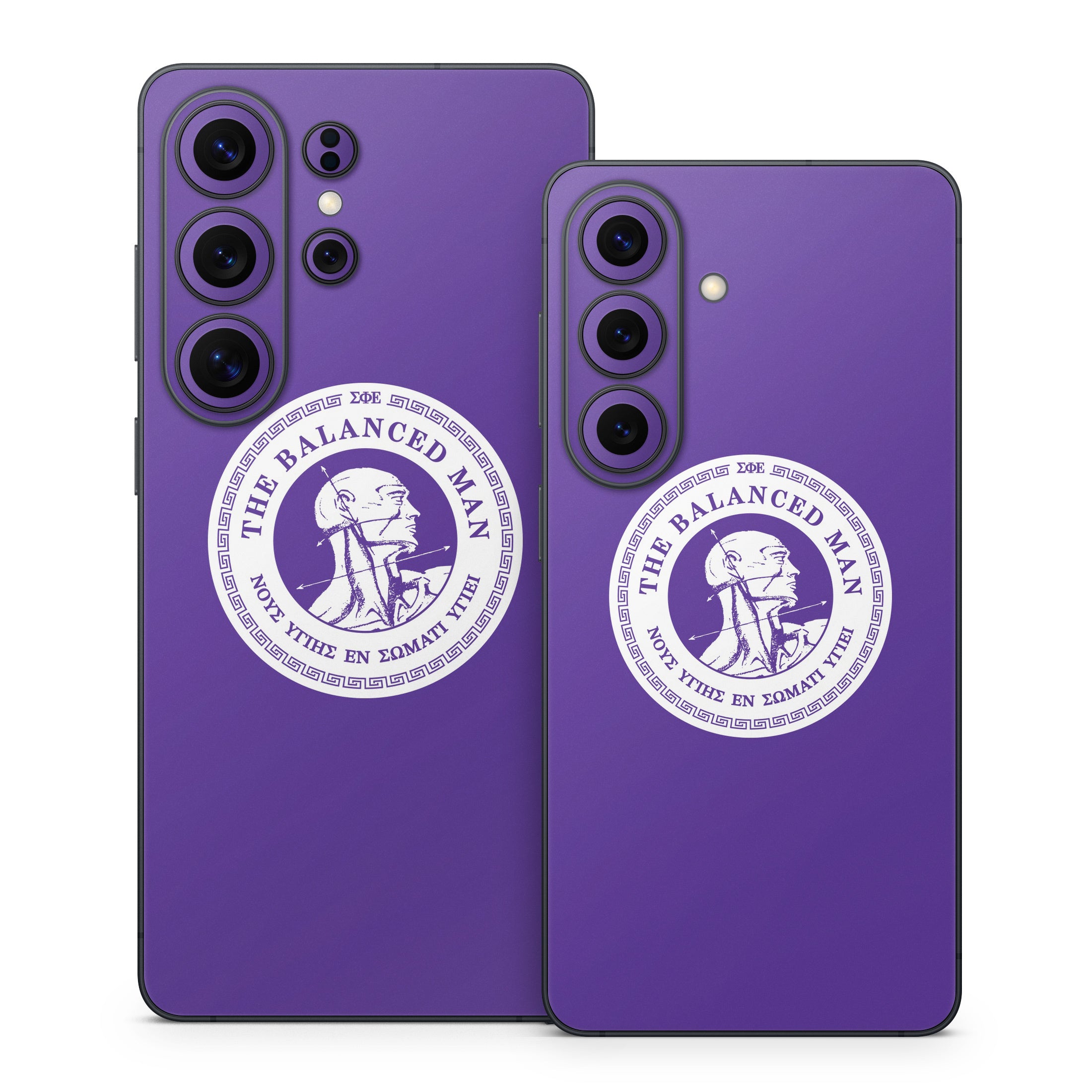 Sigma Phi Epsilon Balanced Man Purple - Samsung Galaxy S26 Skin